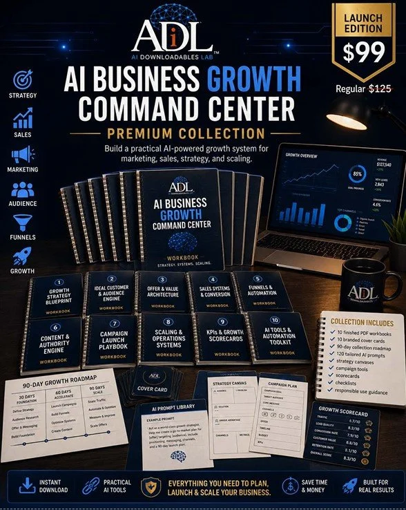 AI Business Growth Command Center - Premium Collection