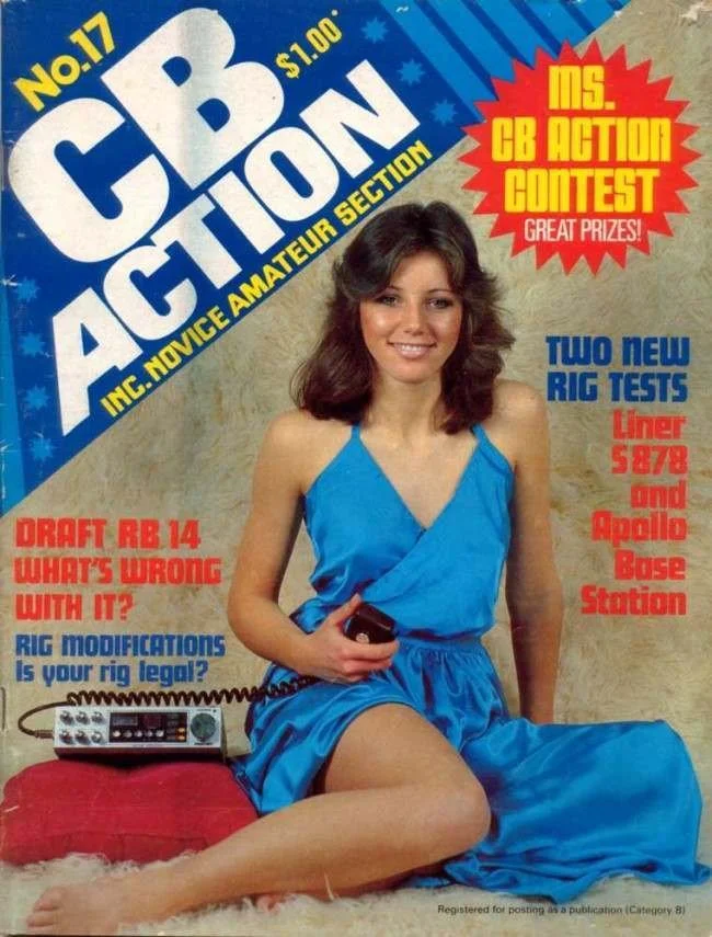 1970s CB Action Issue No.17 magazine cover