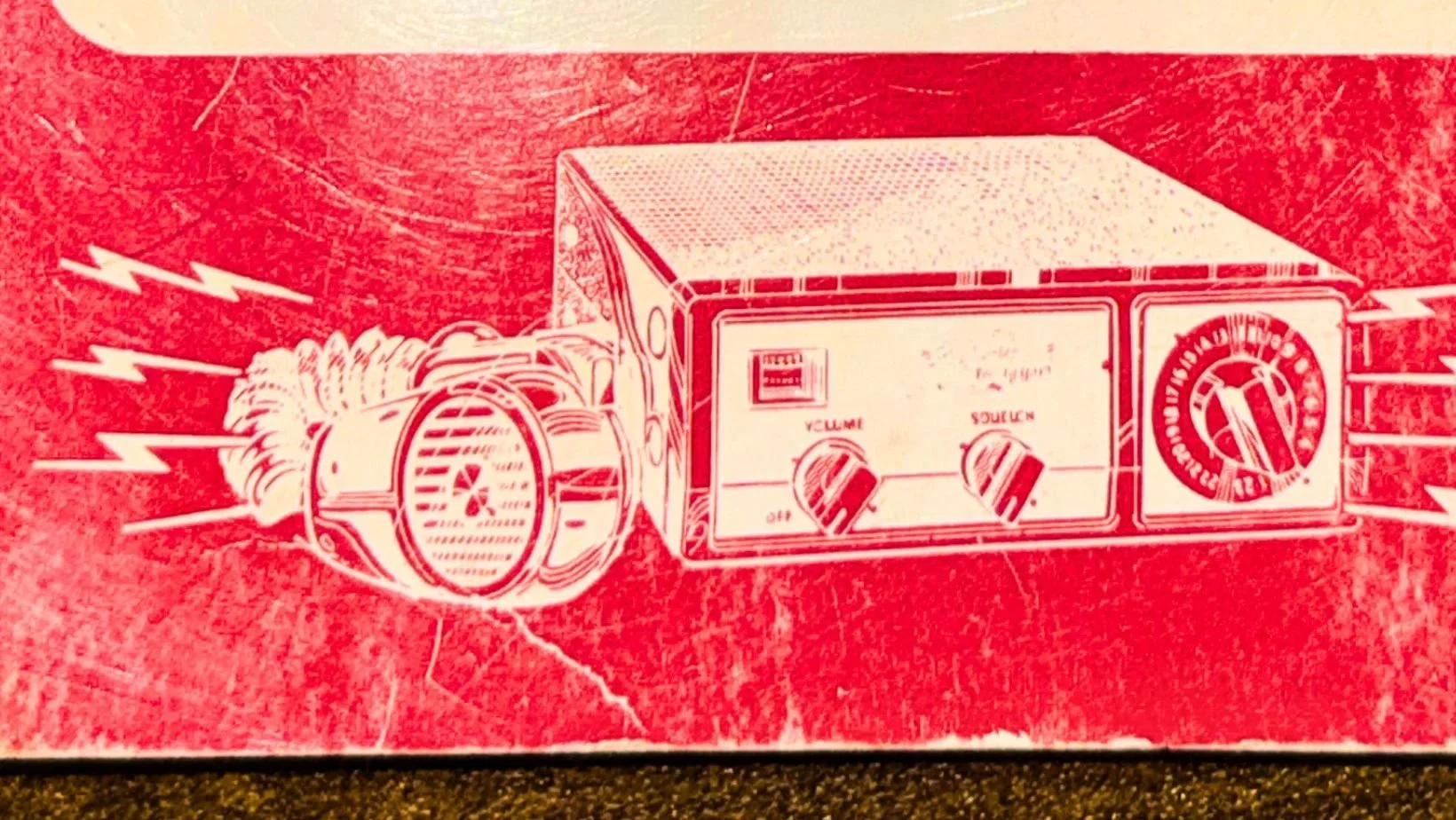 CB Radio illustration from “Guide to CB Slang”