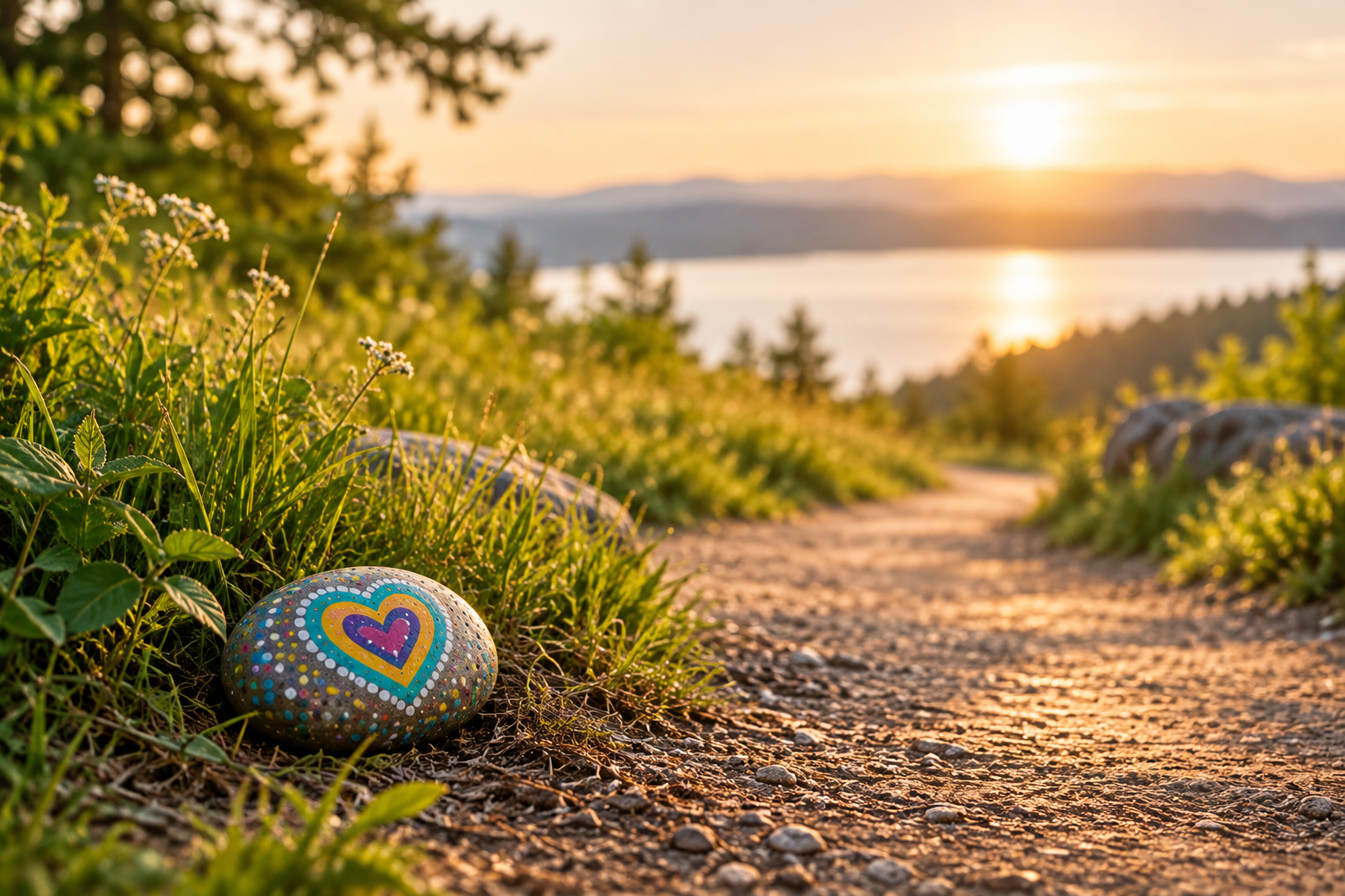 kindness heart rock | the kindness club project | #TKCP