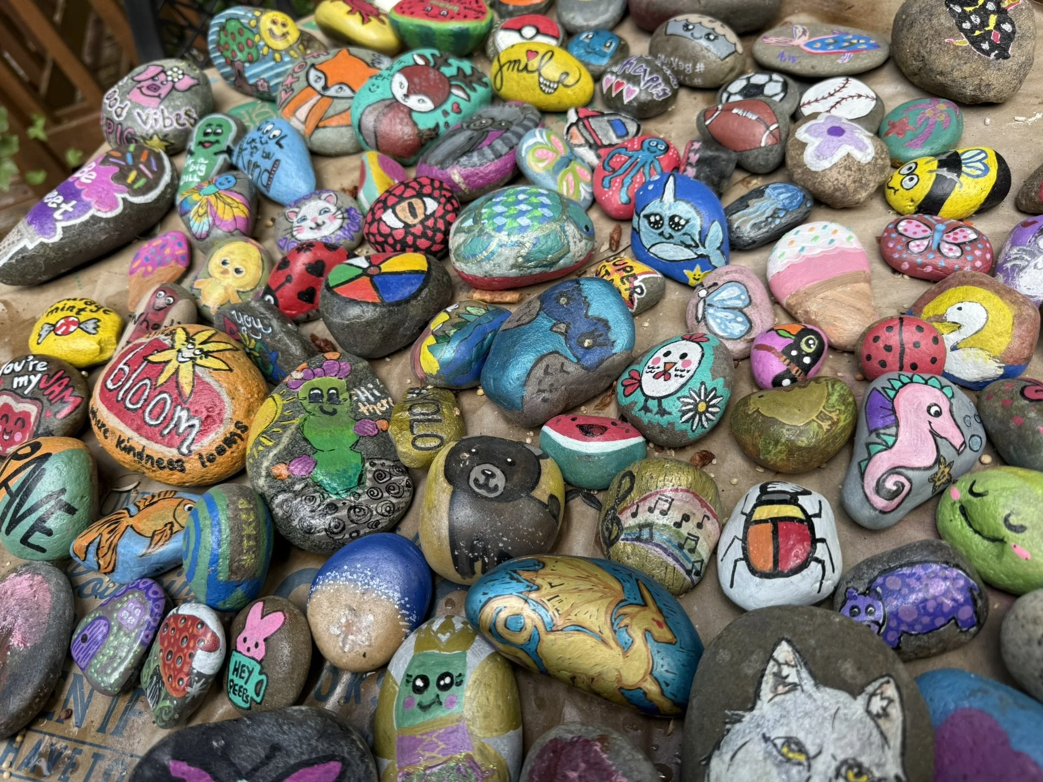 Rock painting, kindness rocks