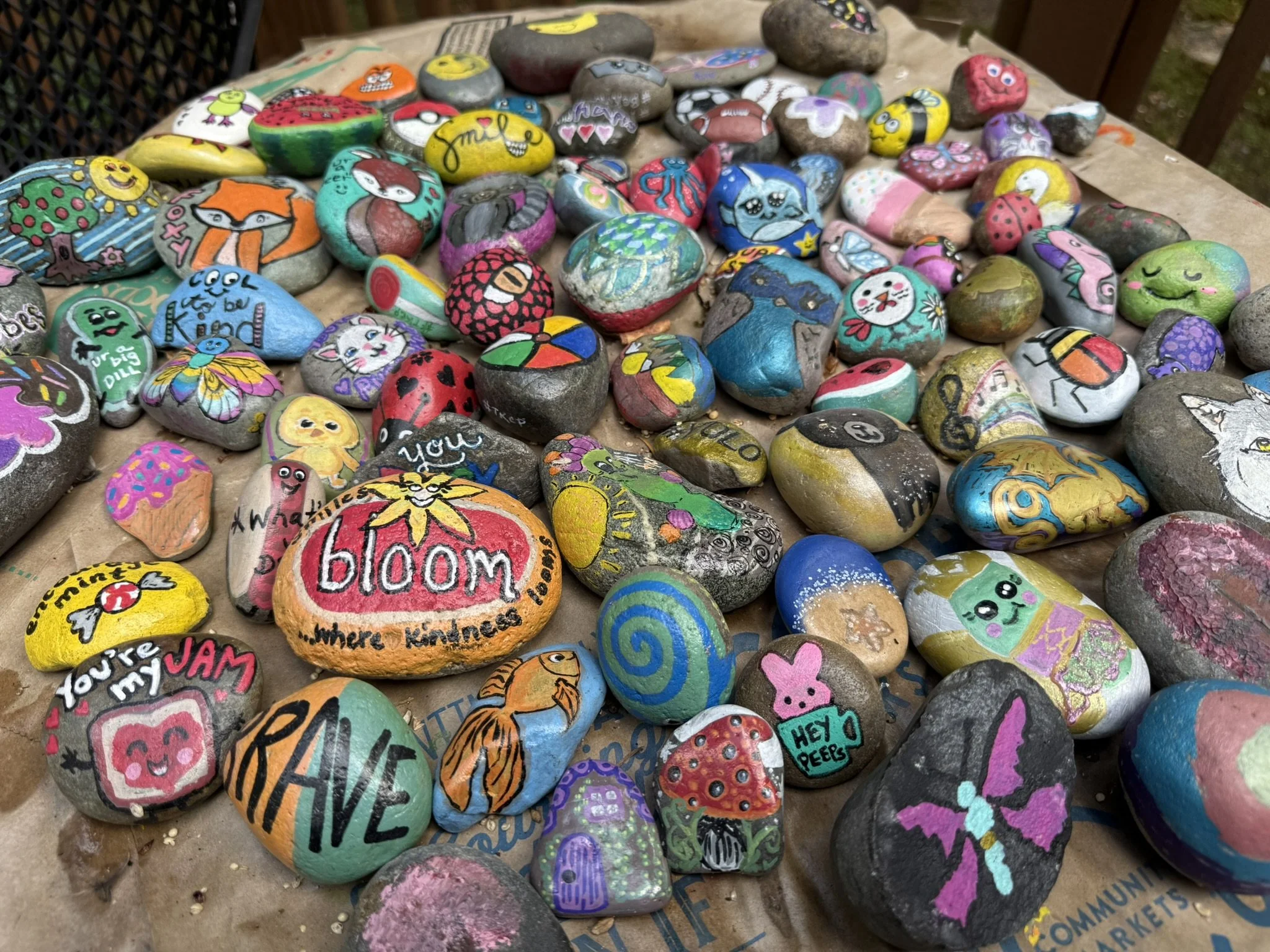 Rock painting, kindness rocks