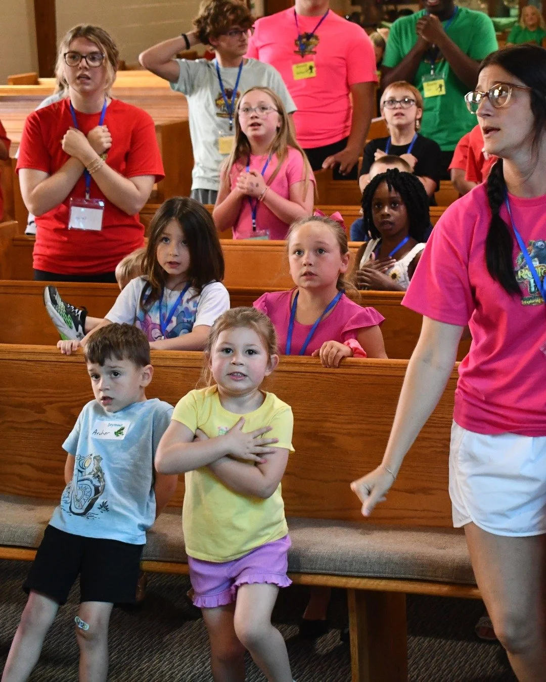 Night 3 of VBS is in the books! Kids had a great time singing and learning that God is love. WOW GOD!