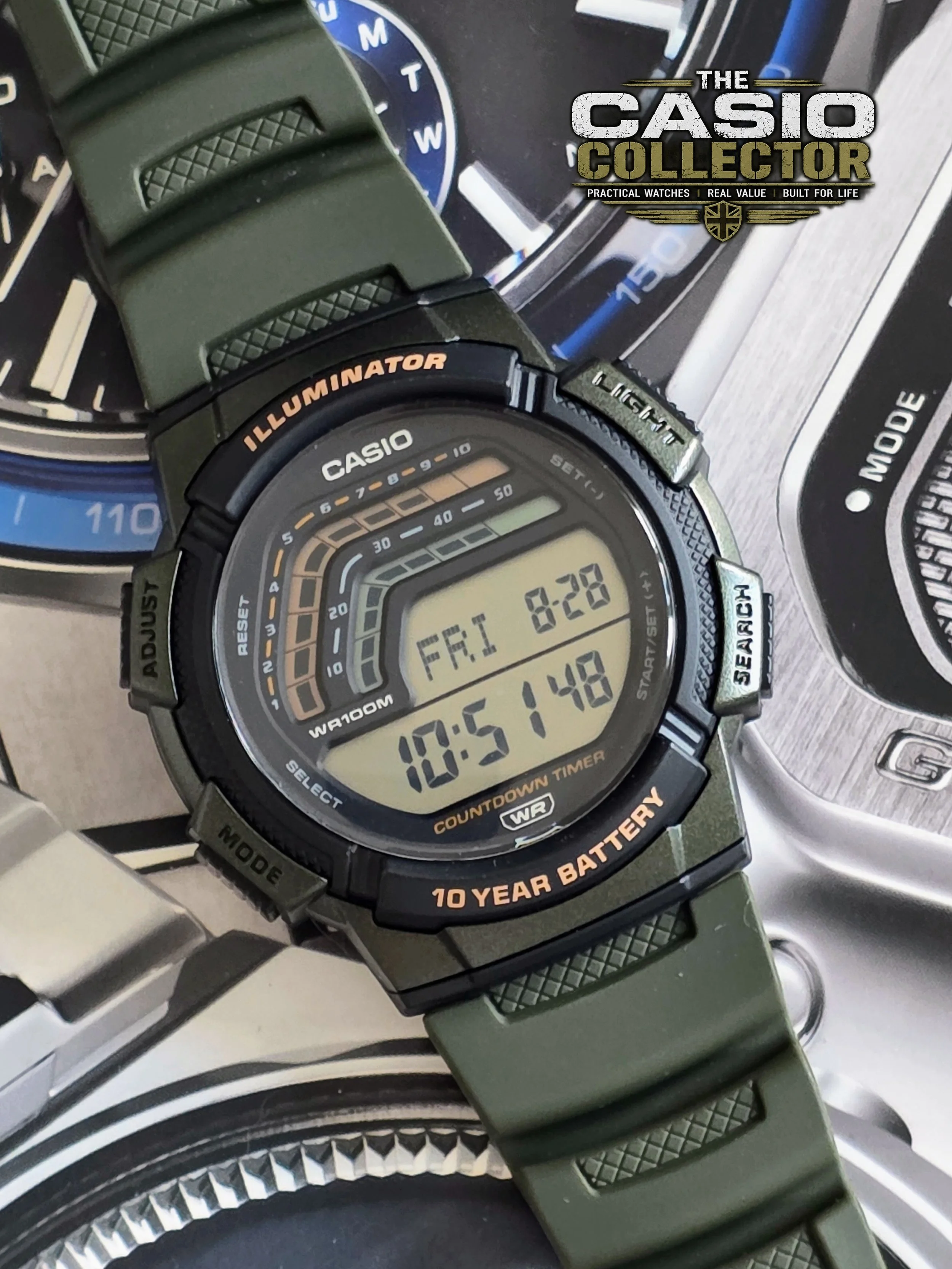 Casio WS-1800-3AV