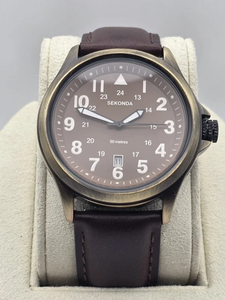 Sekonda Altitude NK30034 Bronze Pilot - Front.jpg