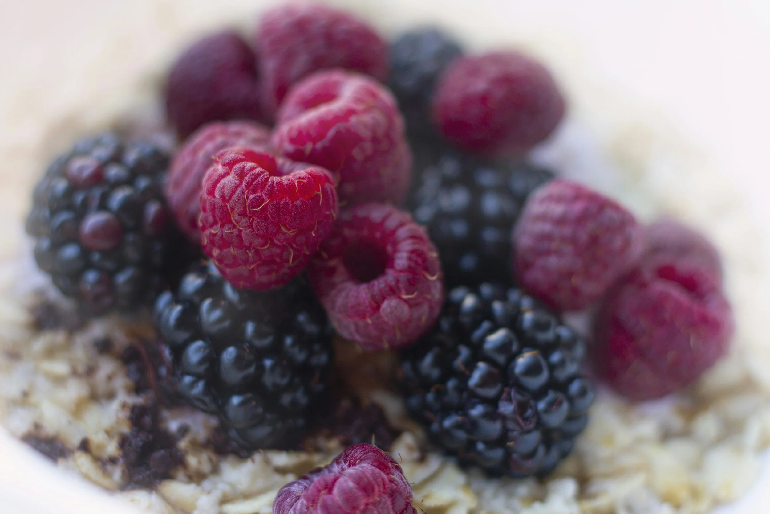 Berry Infused Baked Oatmeal