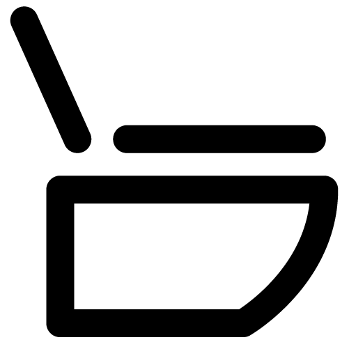 Open lid  icon