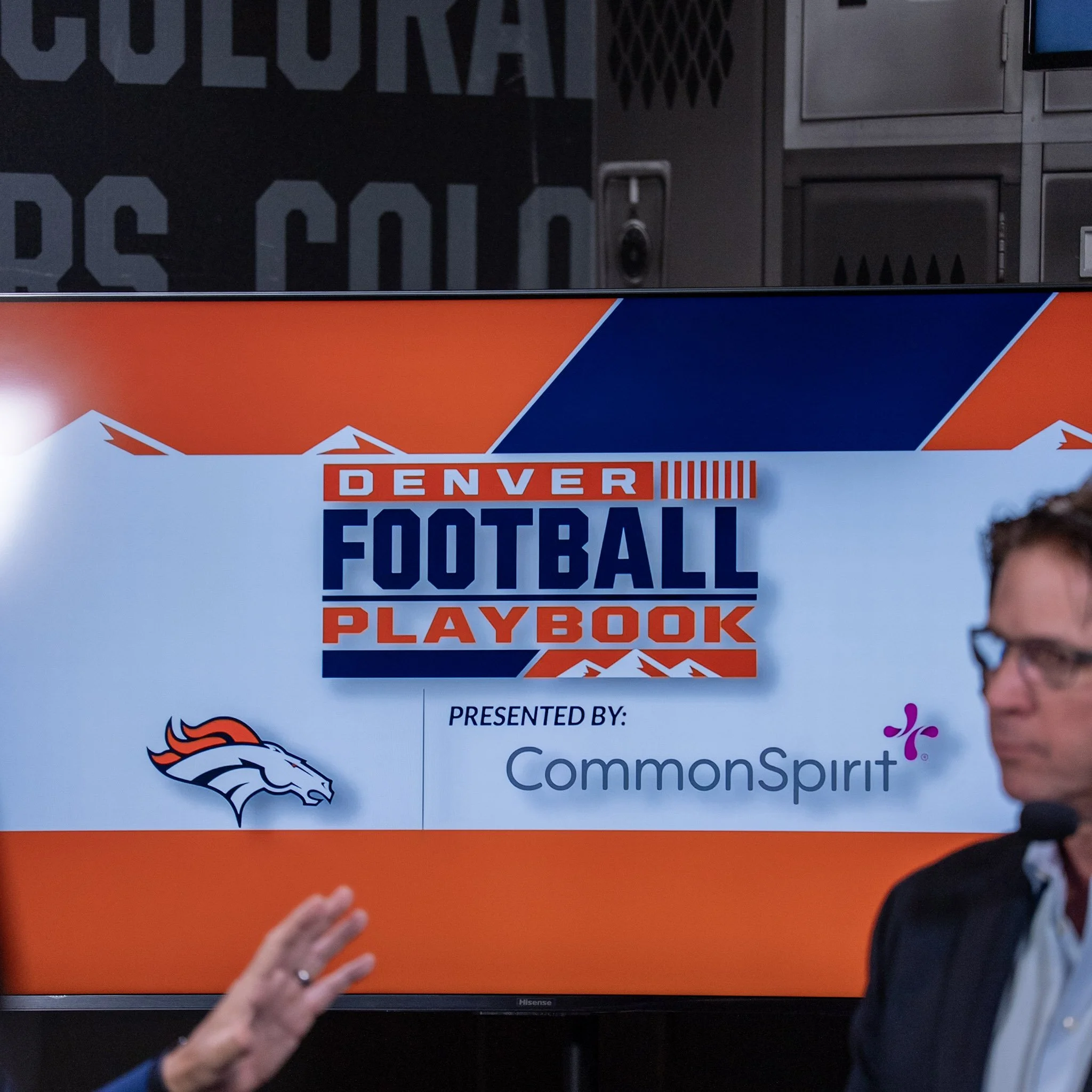 Denver Football Playbook LIVE takes place in front of a live audience at Dave & Buster’s Denver.