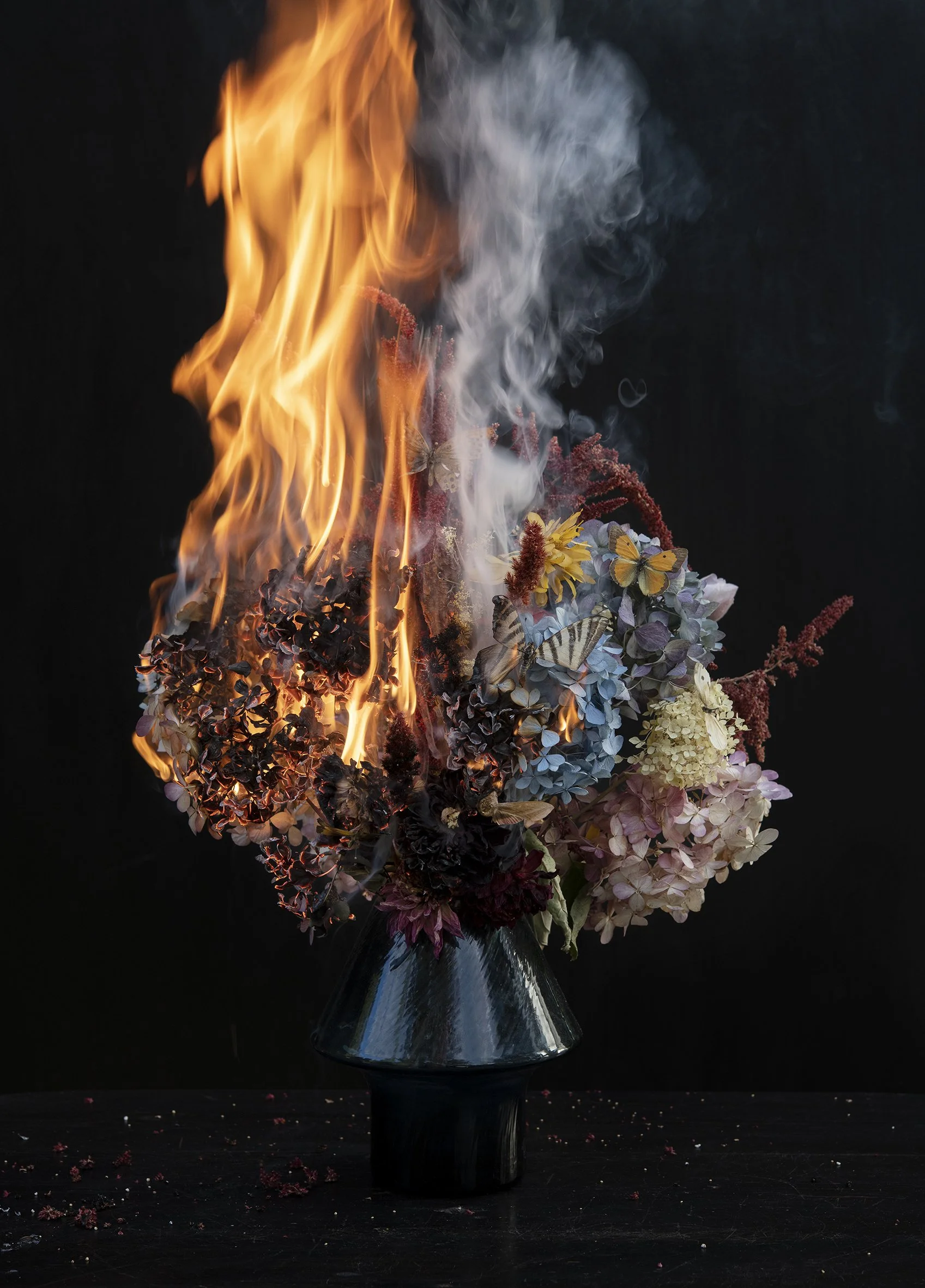 Flowers on Fire, 2022
