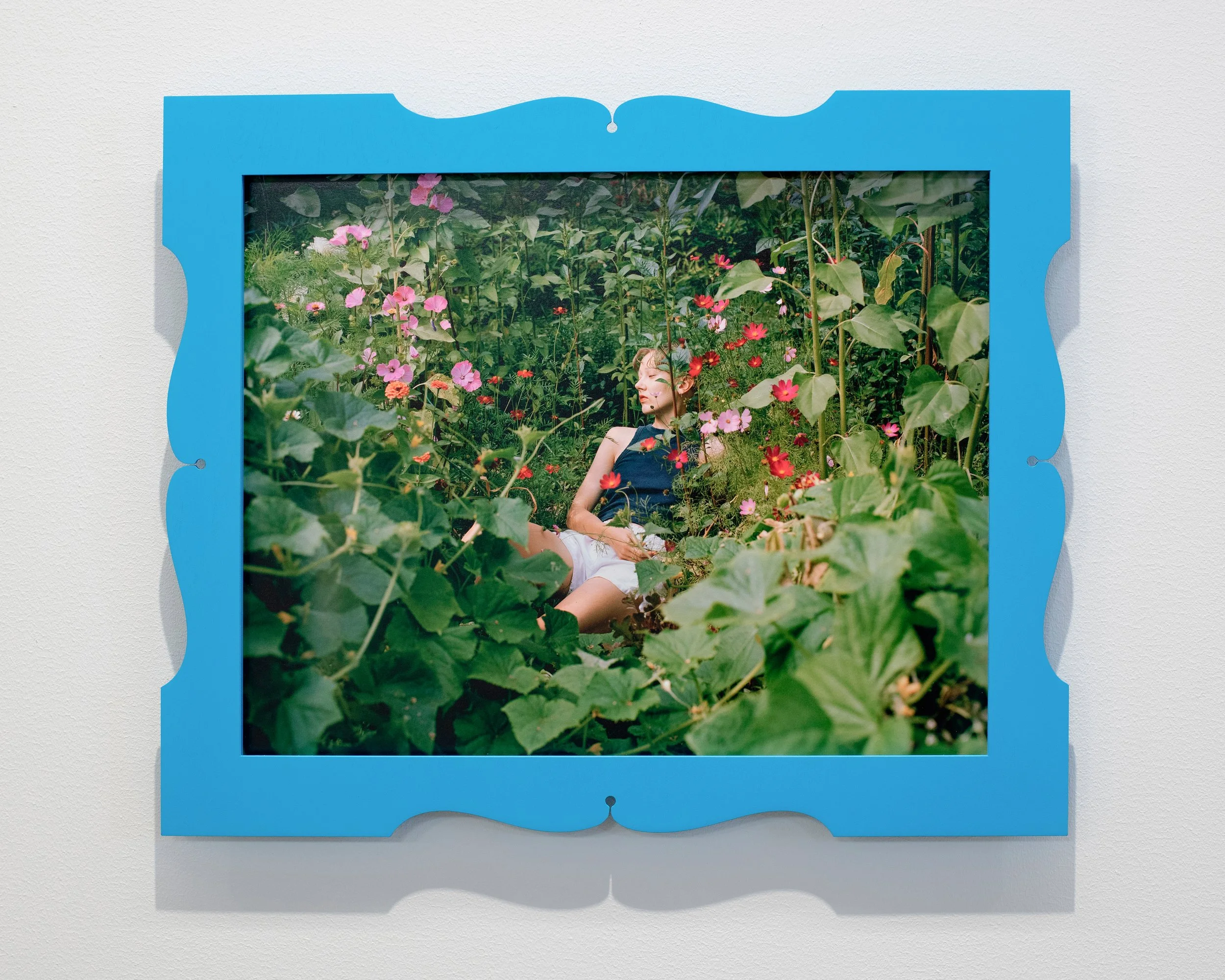 Lumi Tuomi. Ysky (Syli). 2024. 

Analogue photograph, pigment print on Dibond, decorative wooden frame, museum glass, 62 x 50,5 cm.

Frame designed by Lumi Tuomi and framed by Essi Immonen.