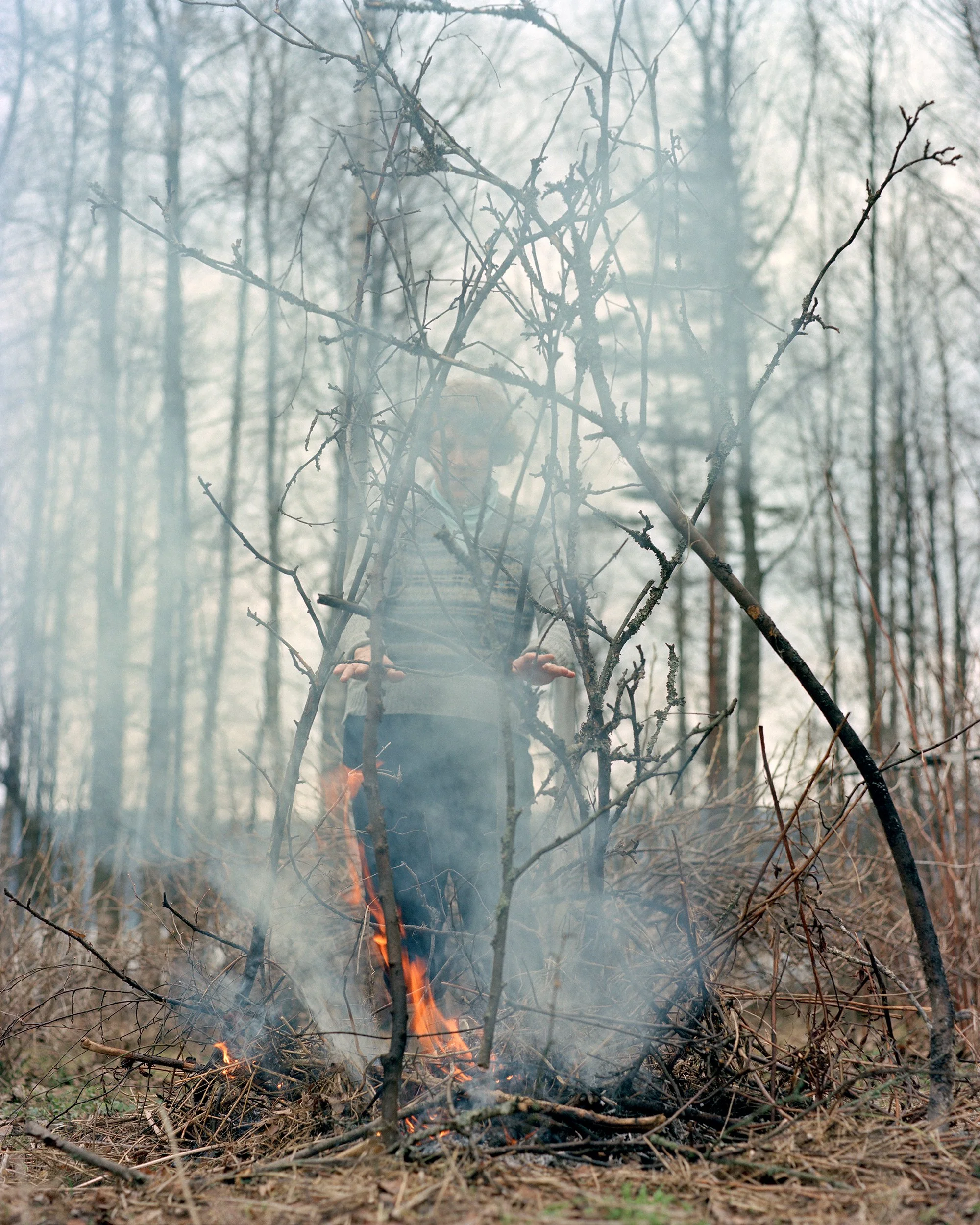 Ritva Tuomi. Kevätkaski. 1989. Analogue photograph.