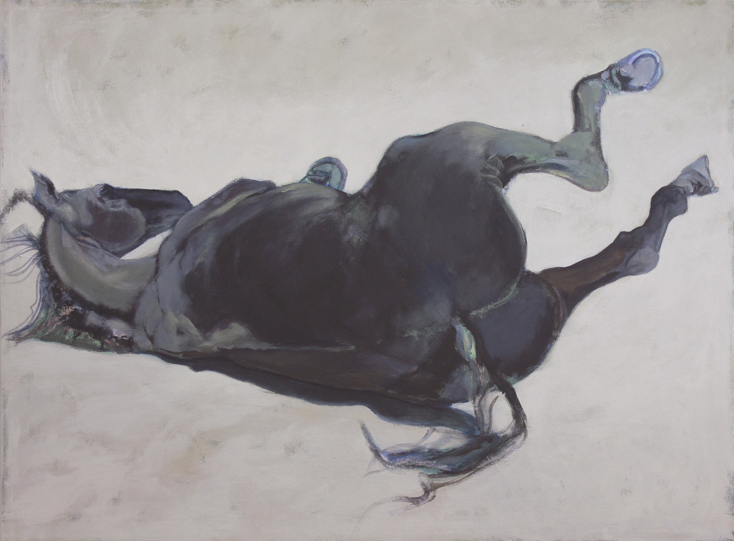 Louie I, acrylic on canvas