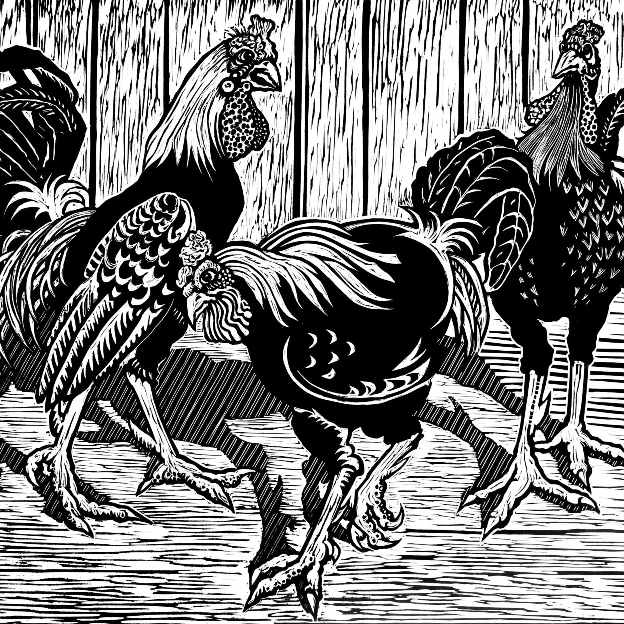 Linocuts + Woodcuts