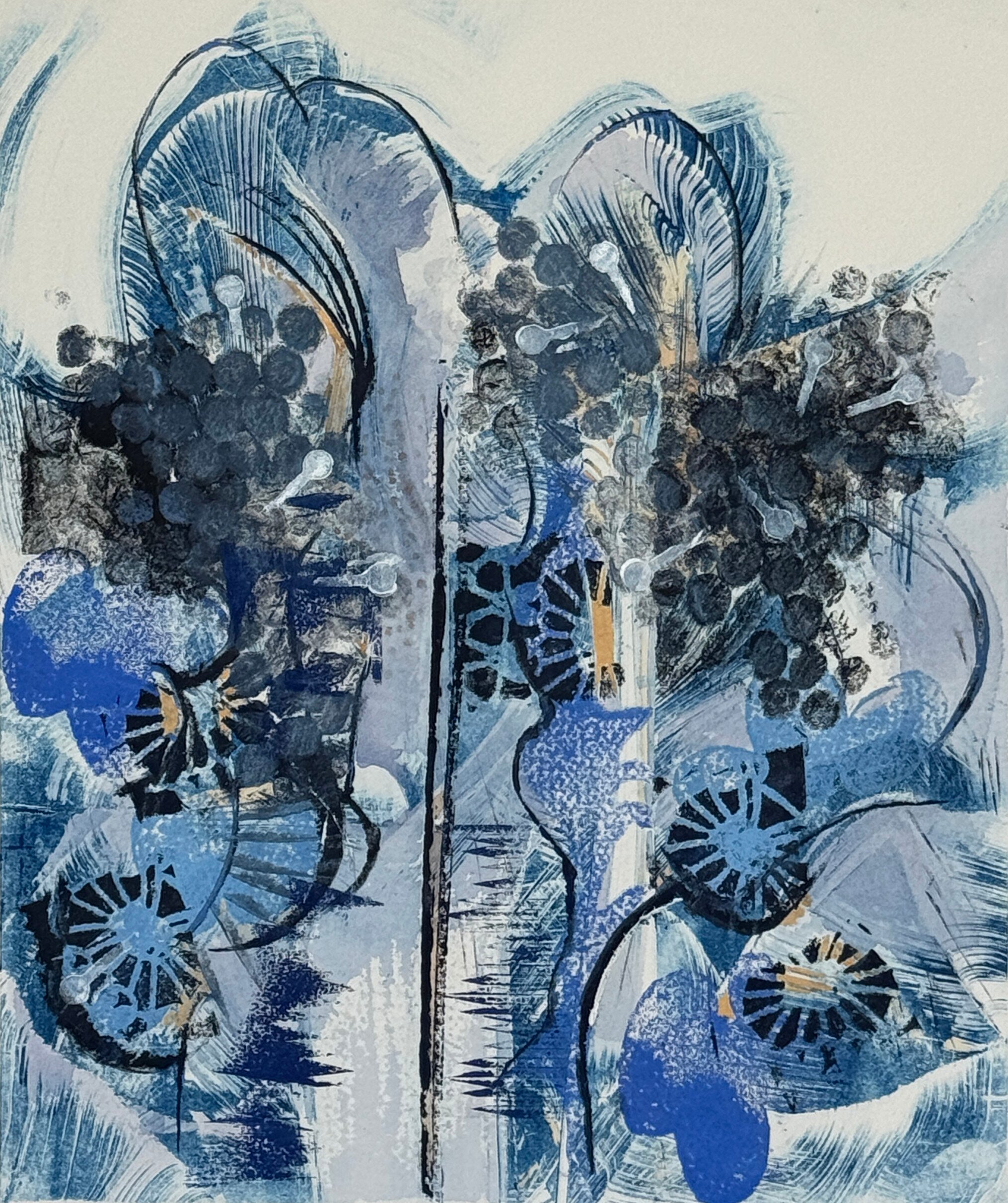 Blue Strings II