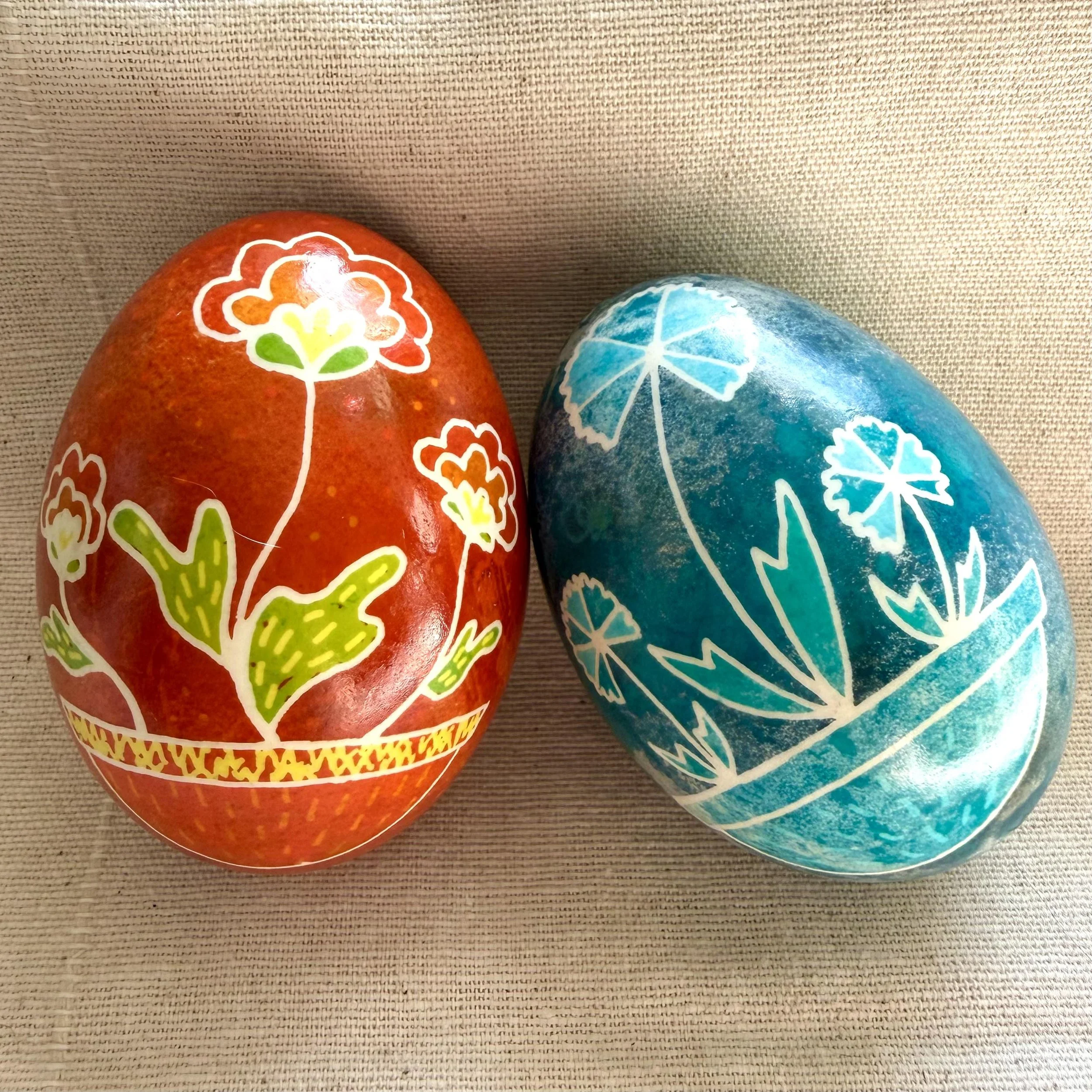 #39 and #40 (duck eggs)