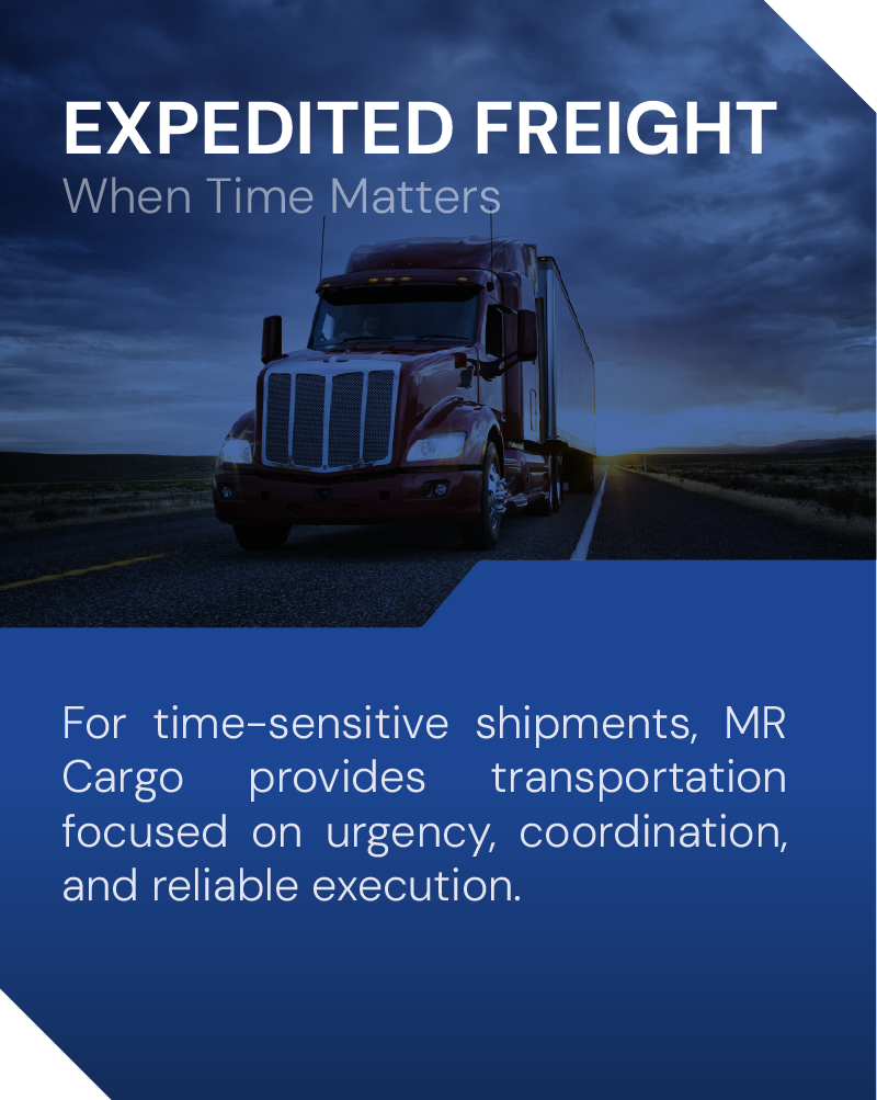 03 — EXPEDITED FREIGHT