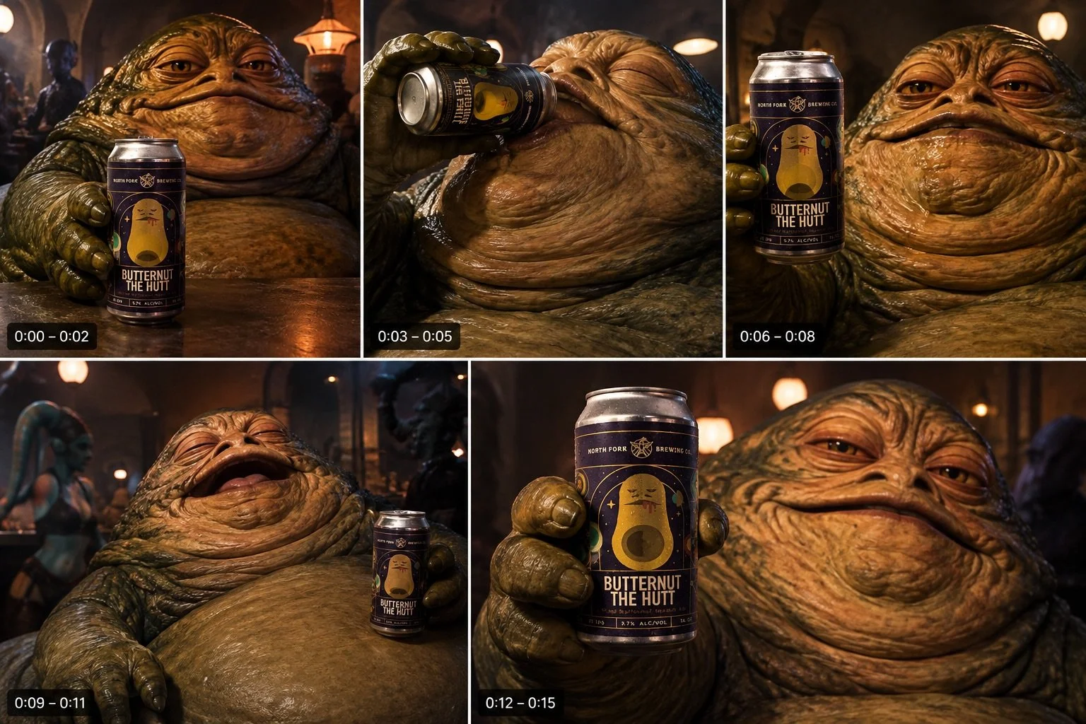 BREAKING NEWS: Previously unreleased footage now proves Mr. Hutt did actually enjoy a Butternut the Hutt on Tatooine. An Untappd account believed to be linked to the crime lord himself (@ SlimeAndGrind) shows he gave the beer a solid 4.75 stars and f