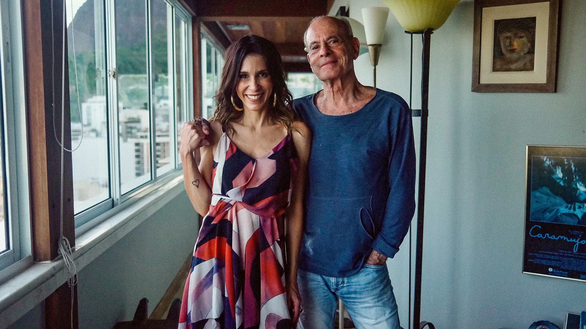 O novo programa de          Sarah Oliveira.