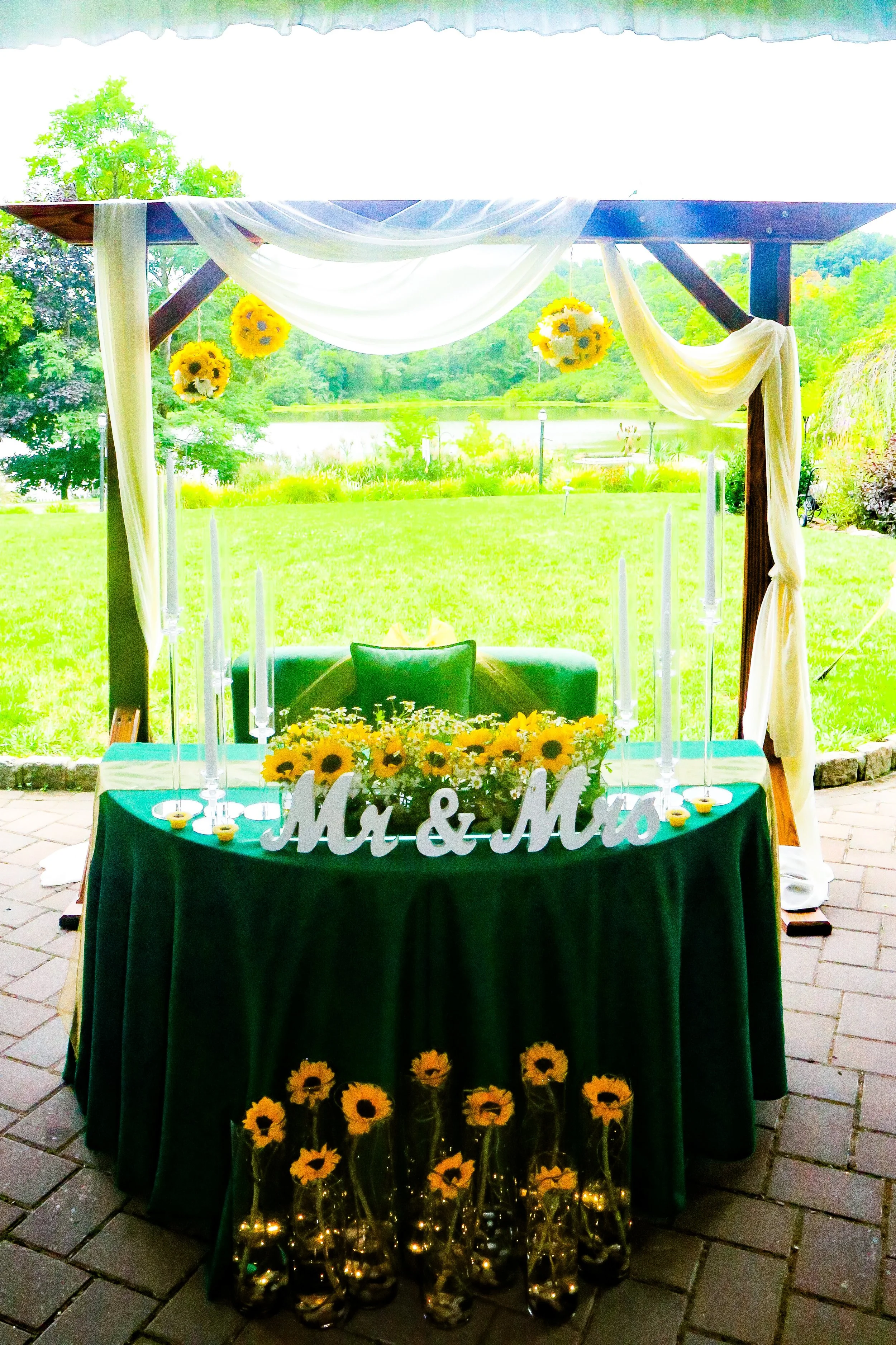 mr and mrs sign with sunflowers.JPG