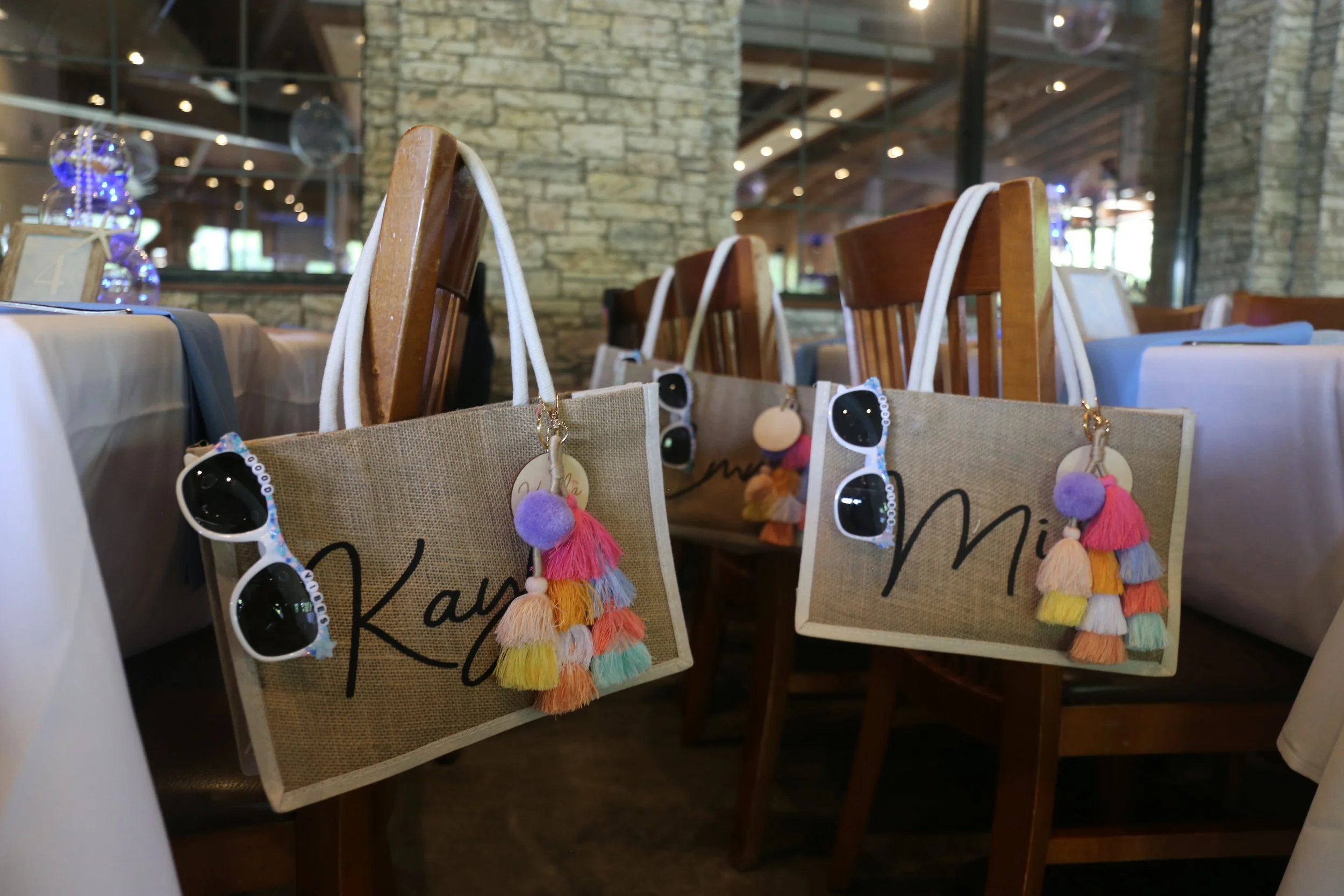 beach bag favors