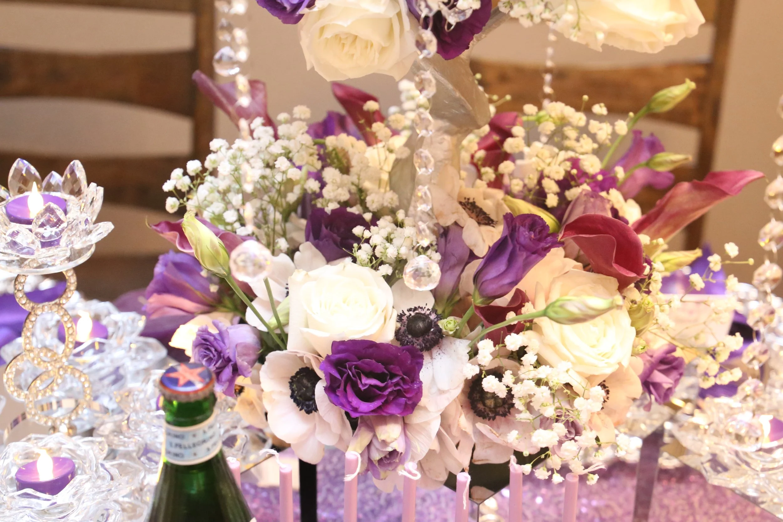 pink and purple floweres with gems.JPG