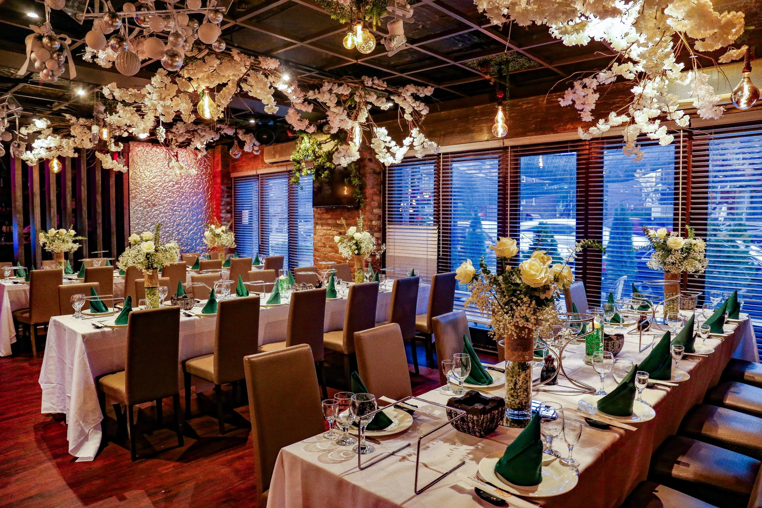 event dining space by claras creations