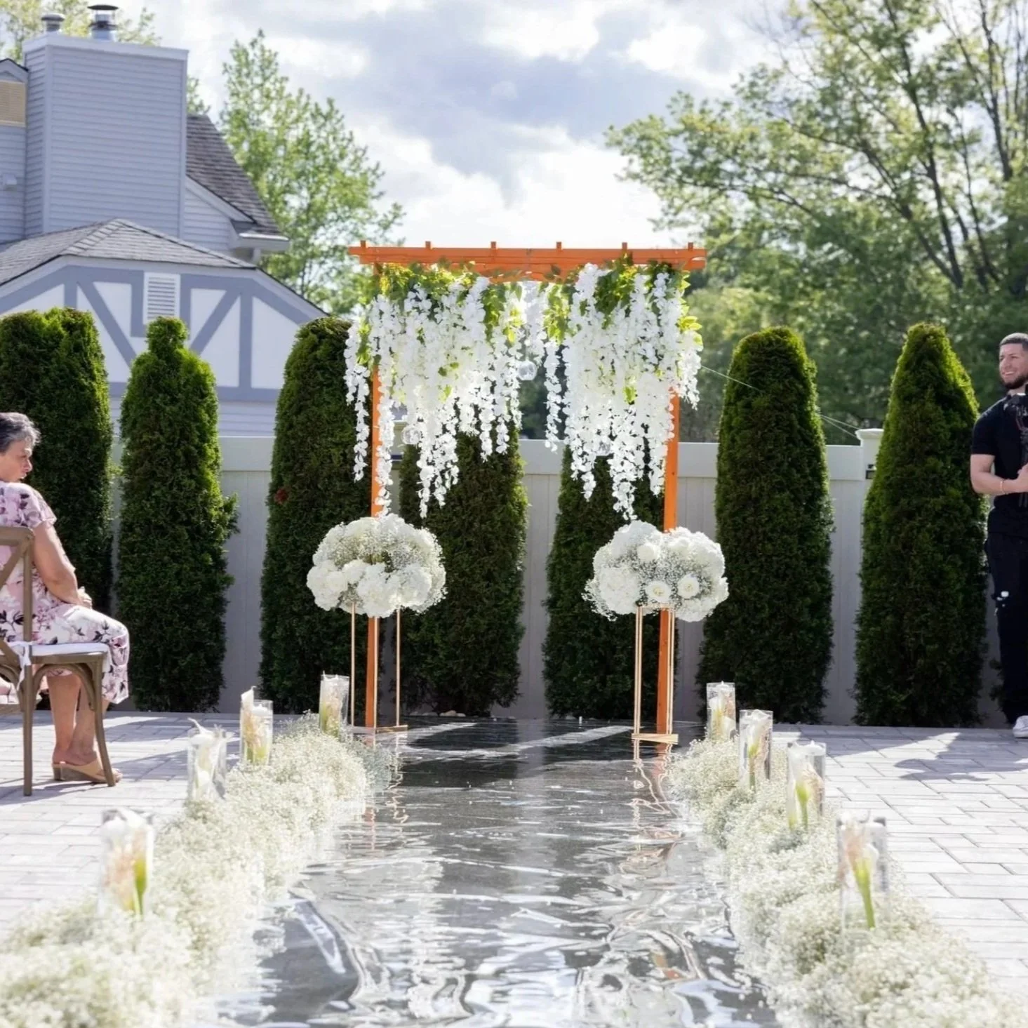 outdoor wedding venue