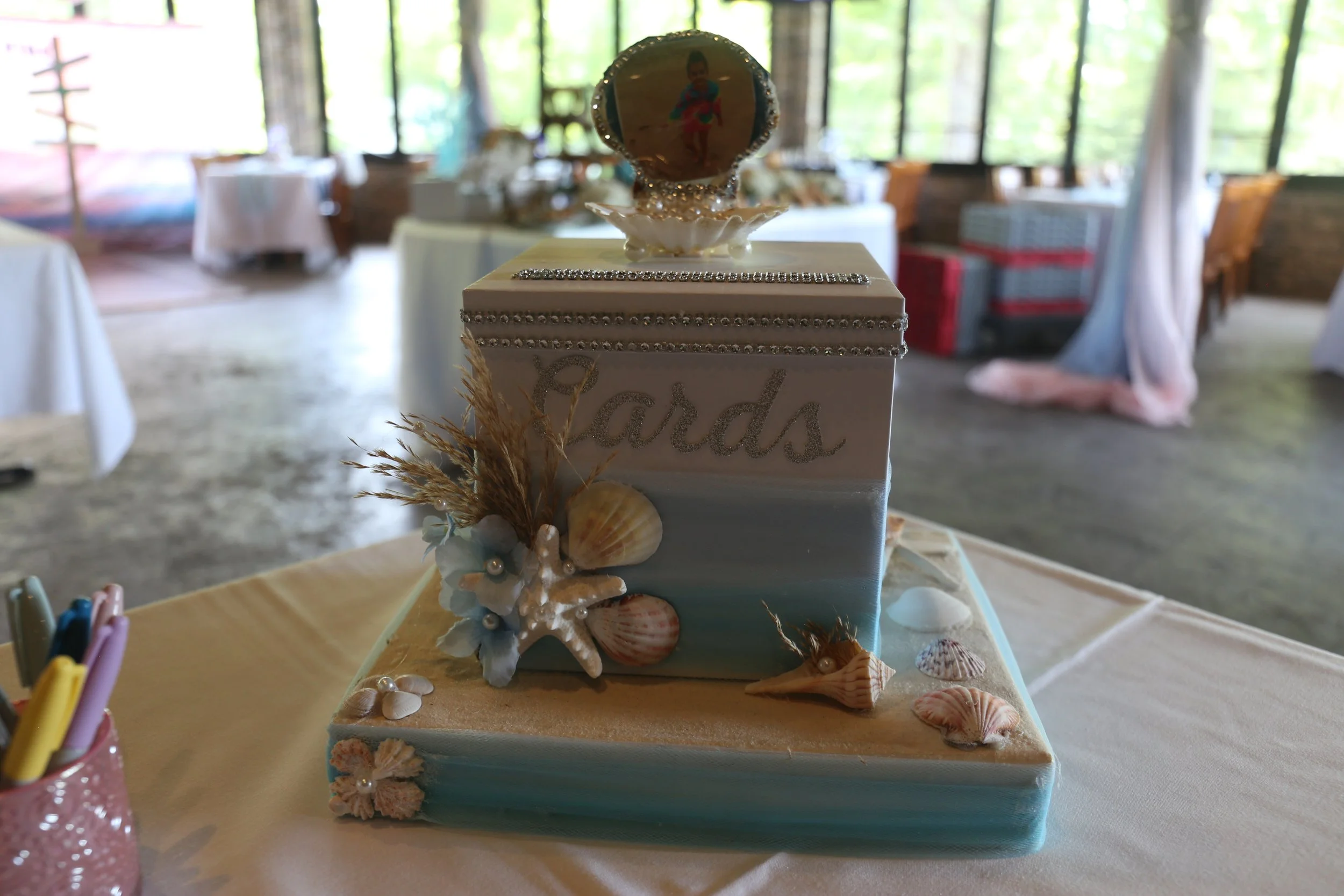 coastal themed card box.JPG