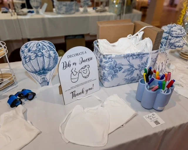 baby shower bib signing.JPG