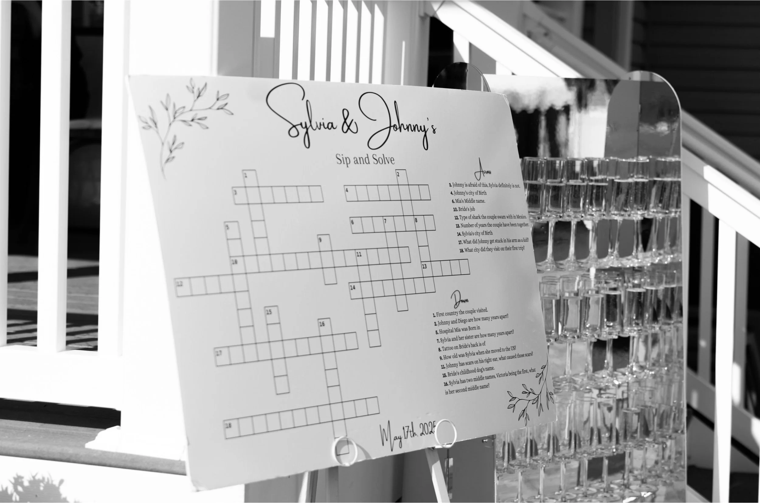 crossword game sign at wedding.jpg