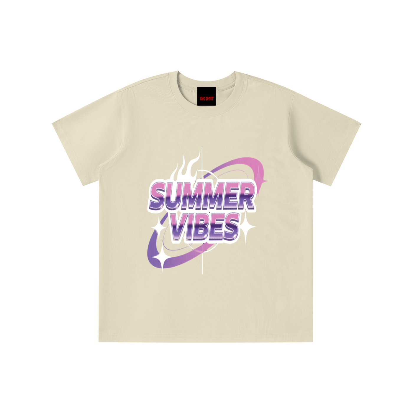 Sorona Quick-Dry Cooling Kids' Sng Summer vibes T-shirt
