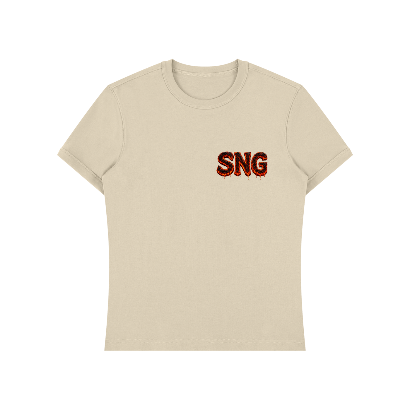 Unisex Heavyweight Slim Fit Sng T-Shirt