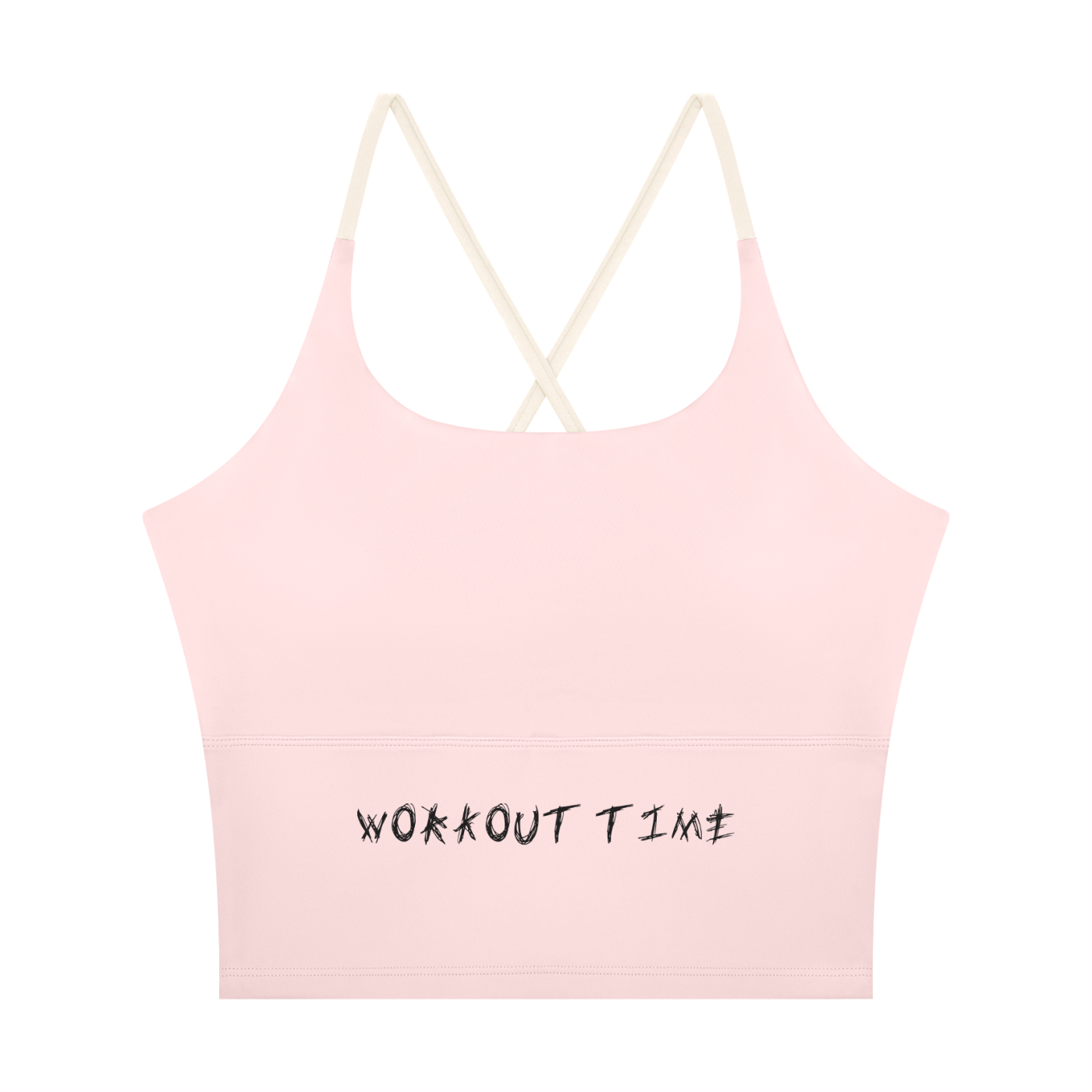 Women's workout time skii mask daghost YogaTank