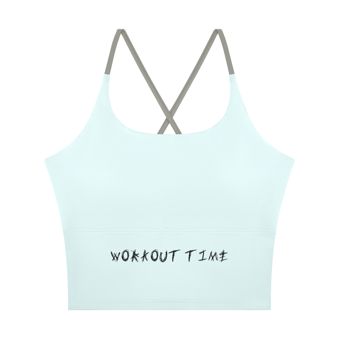Women's workout time skii mask daghost YogaTank