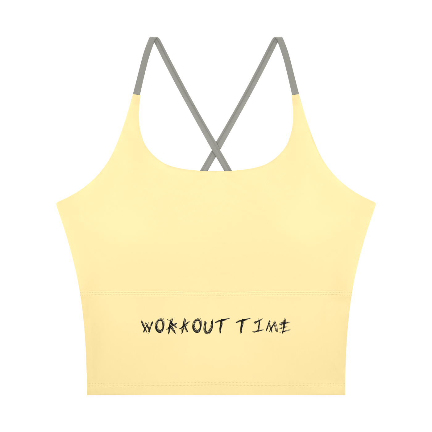 Women's workout time skii mask daghost YogaTank