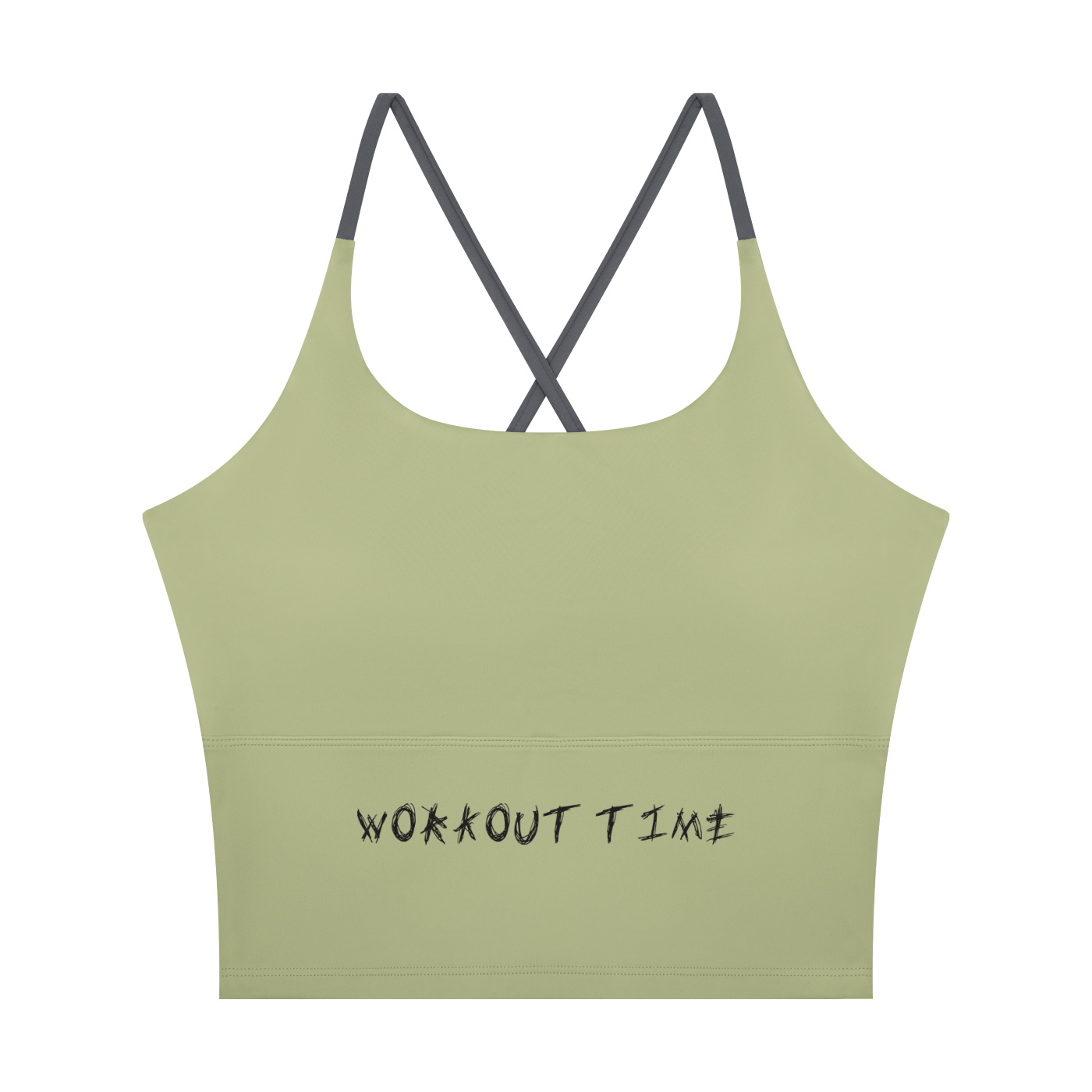 Women's workout time skii mask daghost YogaTank