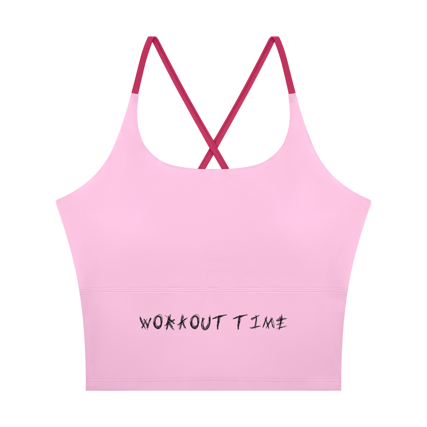 Women's workout time skii mask daghost YogaTank