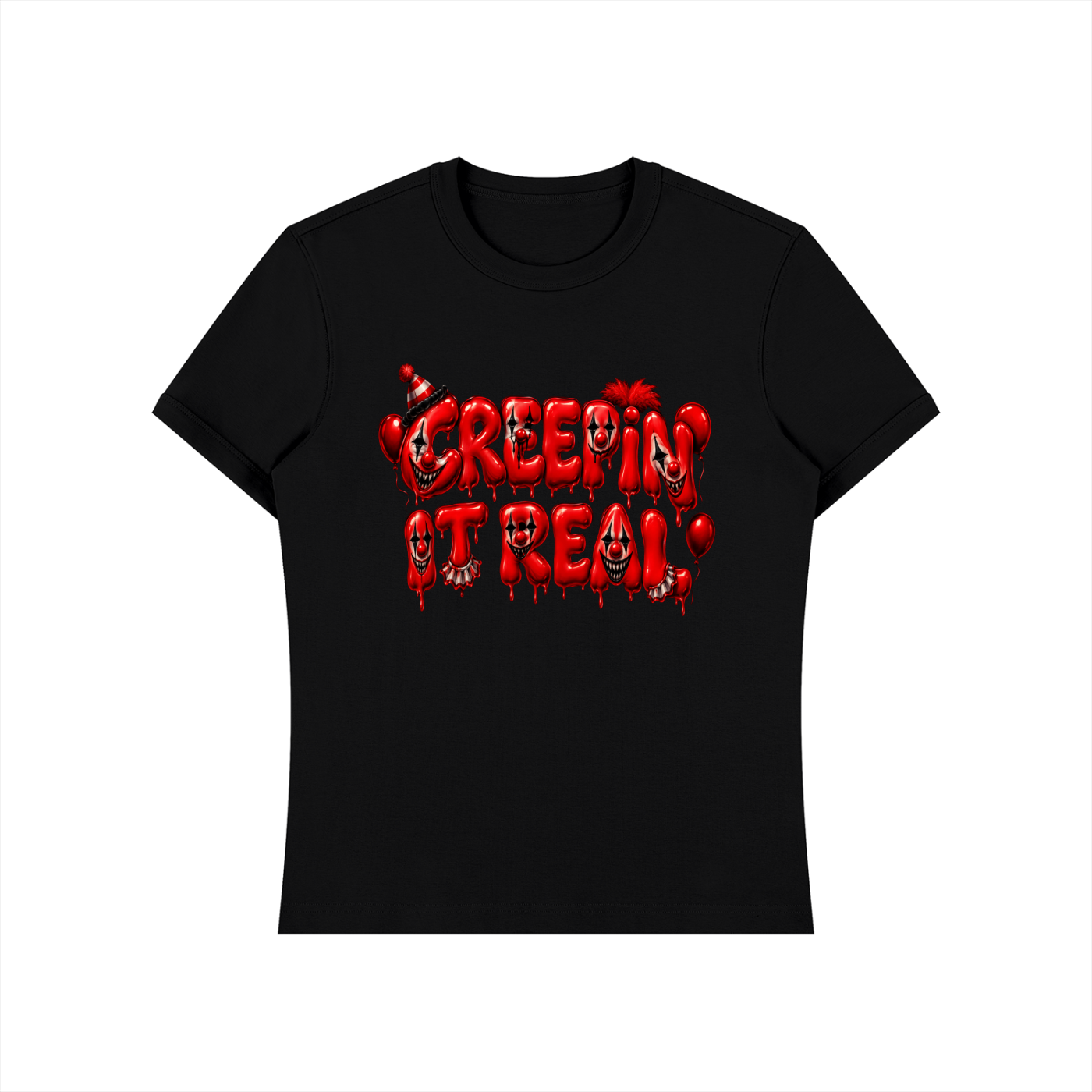 Unisex Heavyweight Slim Fit Creepin it Real T-Shirt