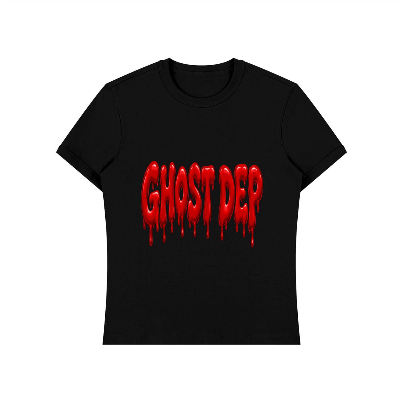 Unisex Heavyweight Slim Fit Ghost Dep T-Shirt