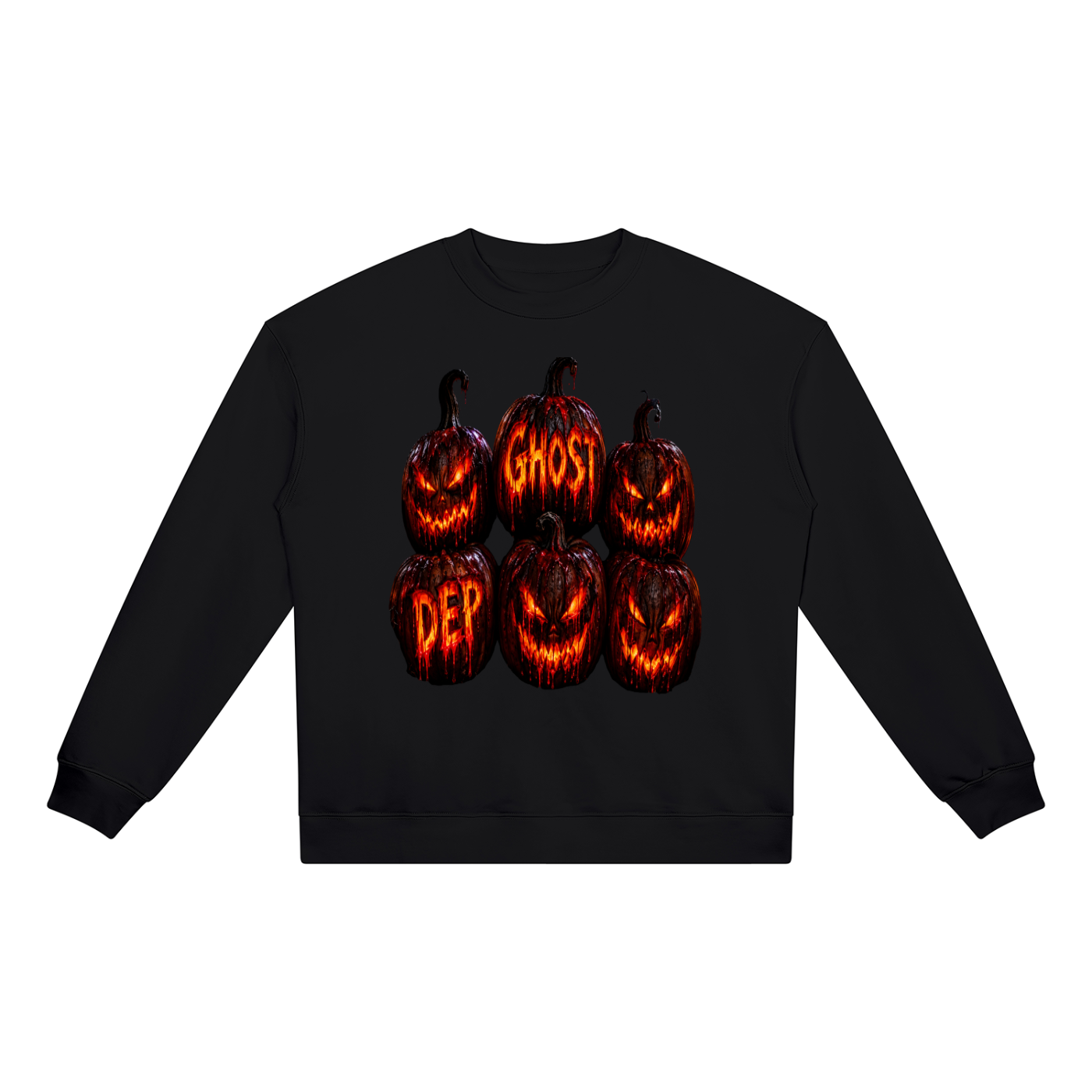 Unisex Heavyweight Crewneck Ghost Dep Sweatshirt