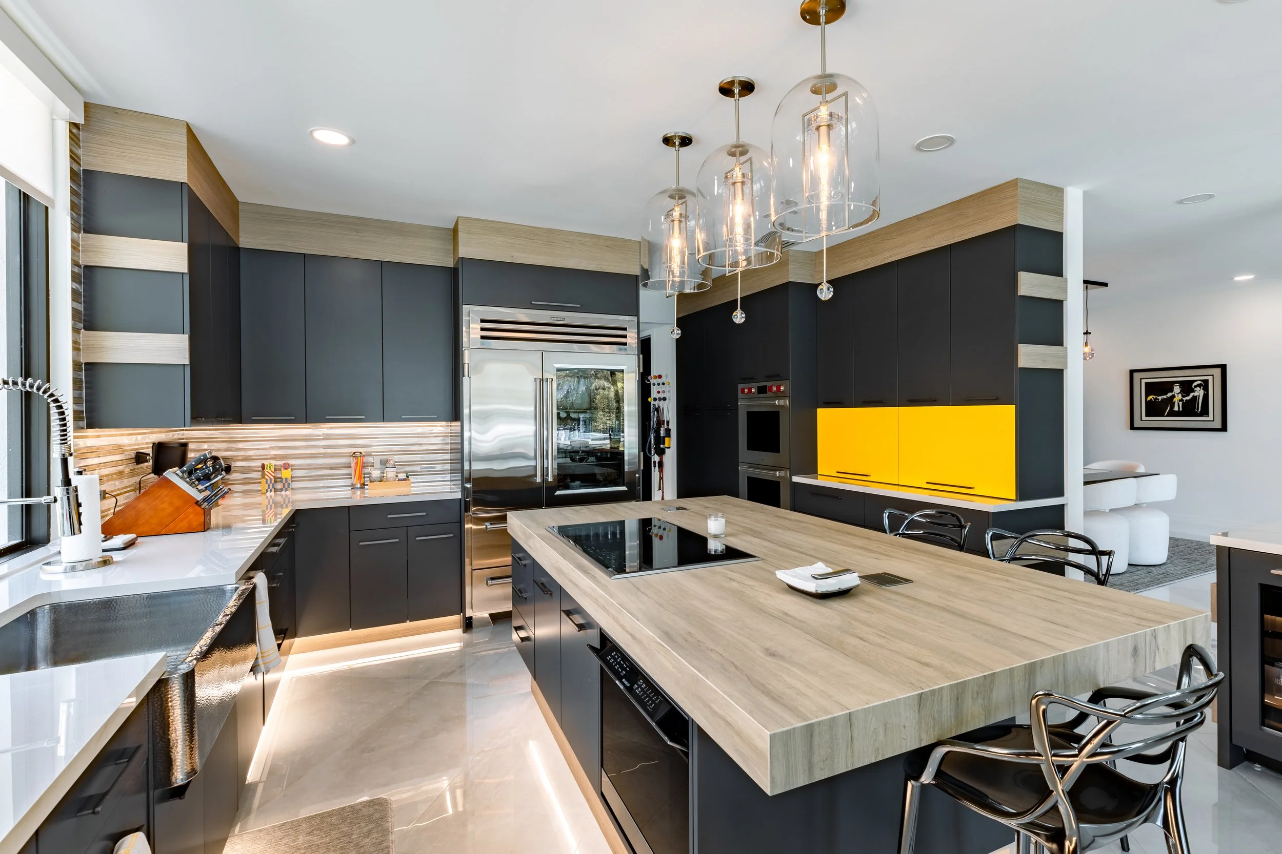 Contemporary Kitchen Remodel in Boca Raton, FL by Boca Kitchens & Baths project photo 2