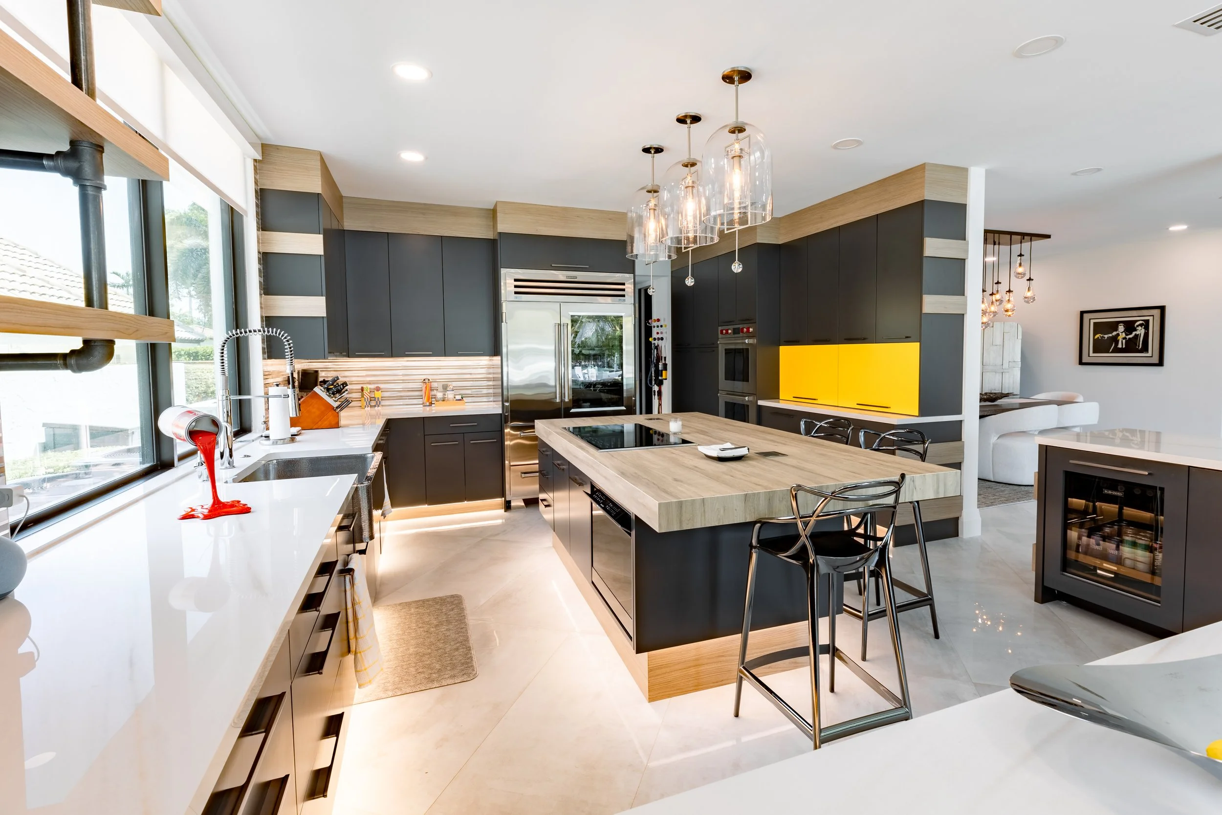 Contemporary Kitchen Remodel in Boca Raton, FL by Boca Kitchens & Baths project photo 5