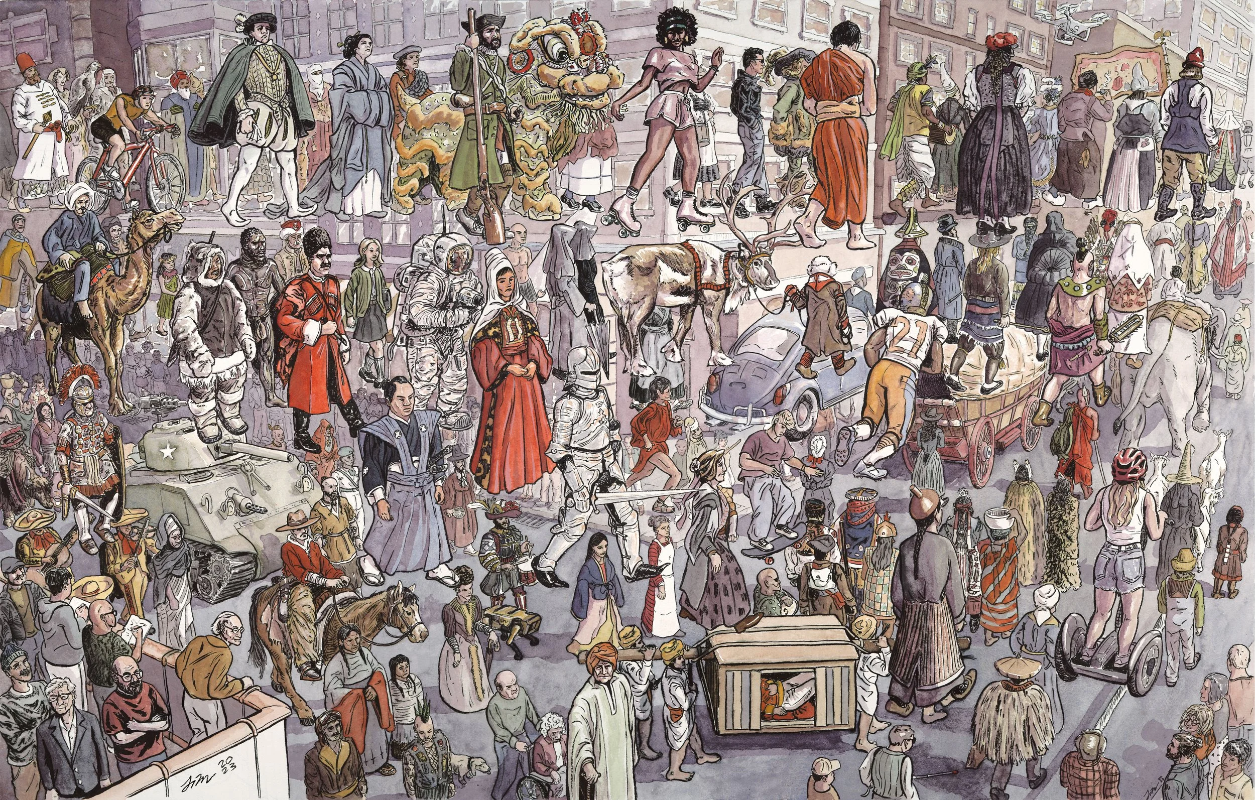Forever Parade 26x40 JPG print small - Jim Coffin.jpg