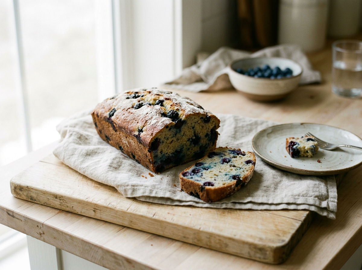 Sweet Blueberry Bread
