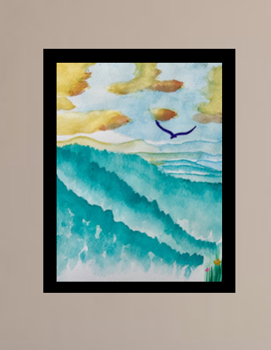 Among the Mountains: 1 of 2 (limited edition print)