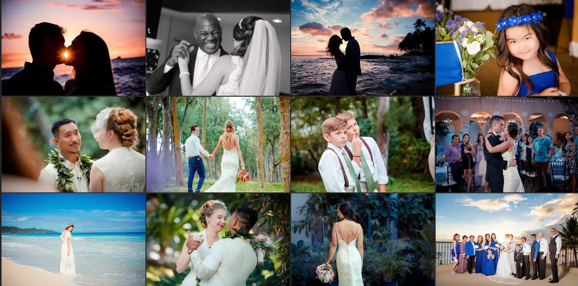 Click the image above to visit my Oahu wedding photography gallery