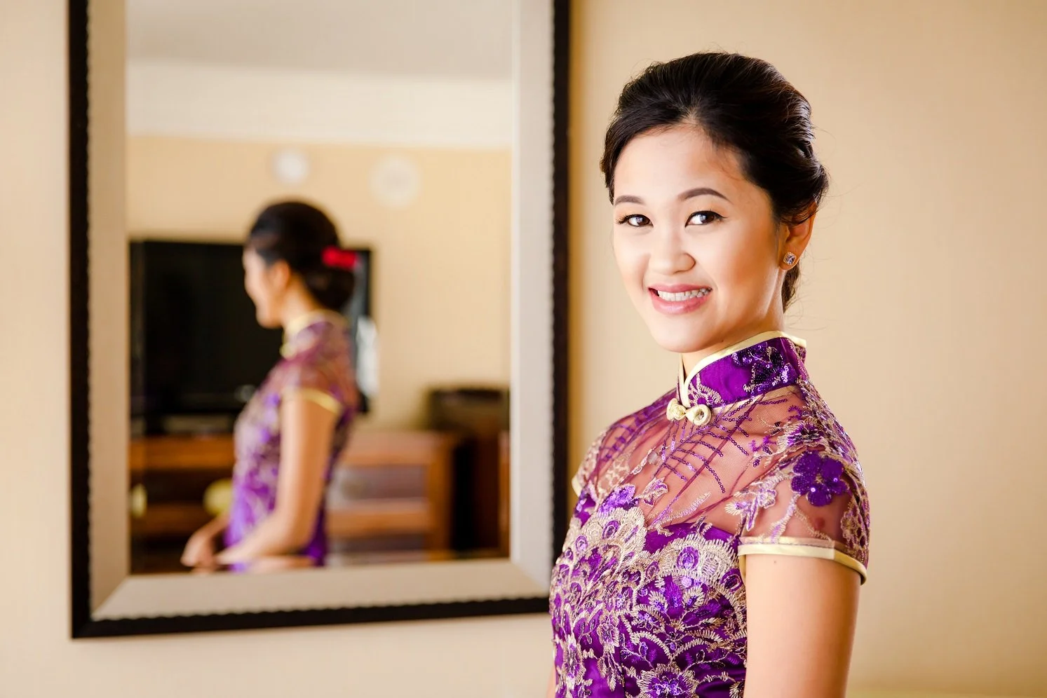 bridal portrait spokane wedding