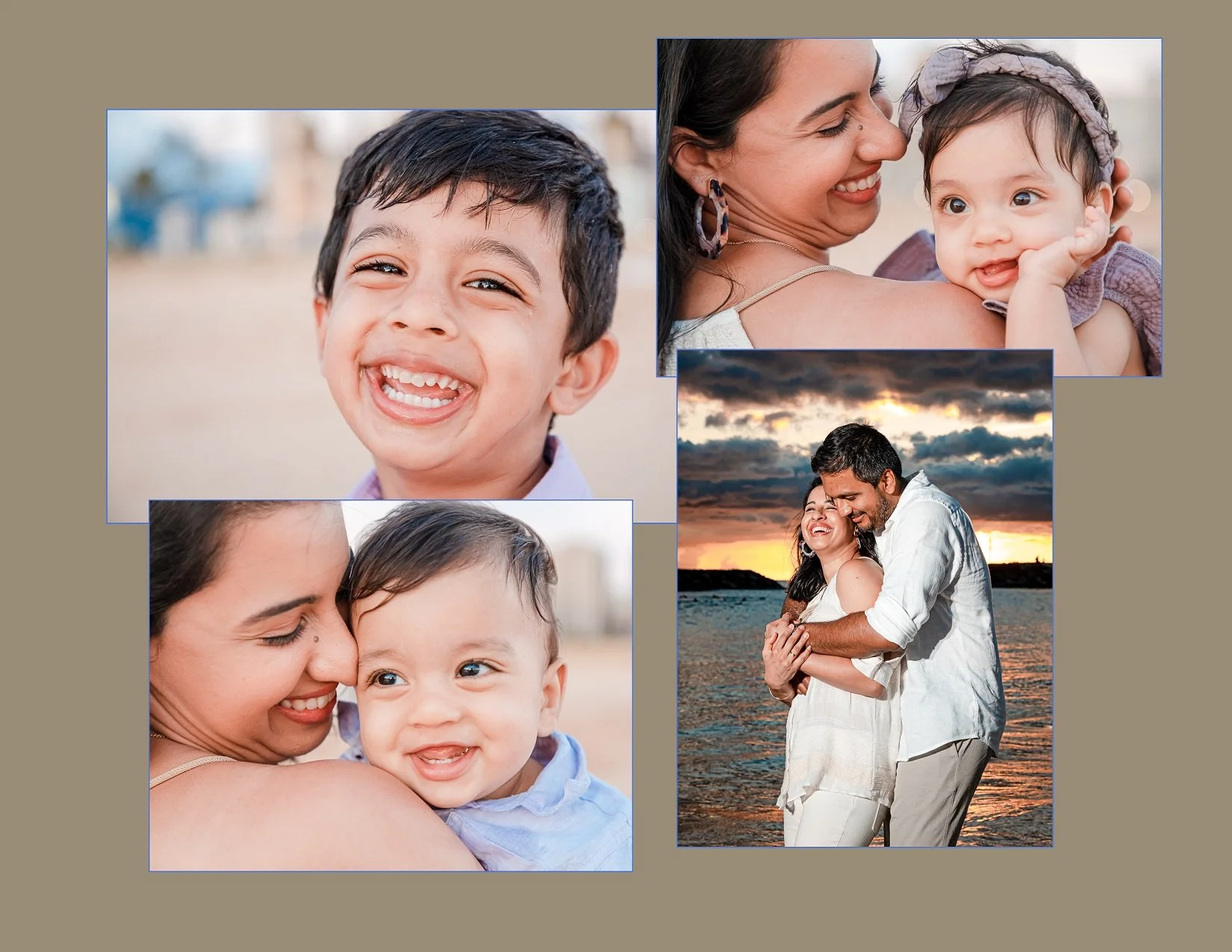 family portraits collage spokane wa