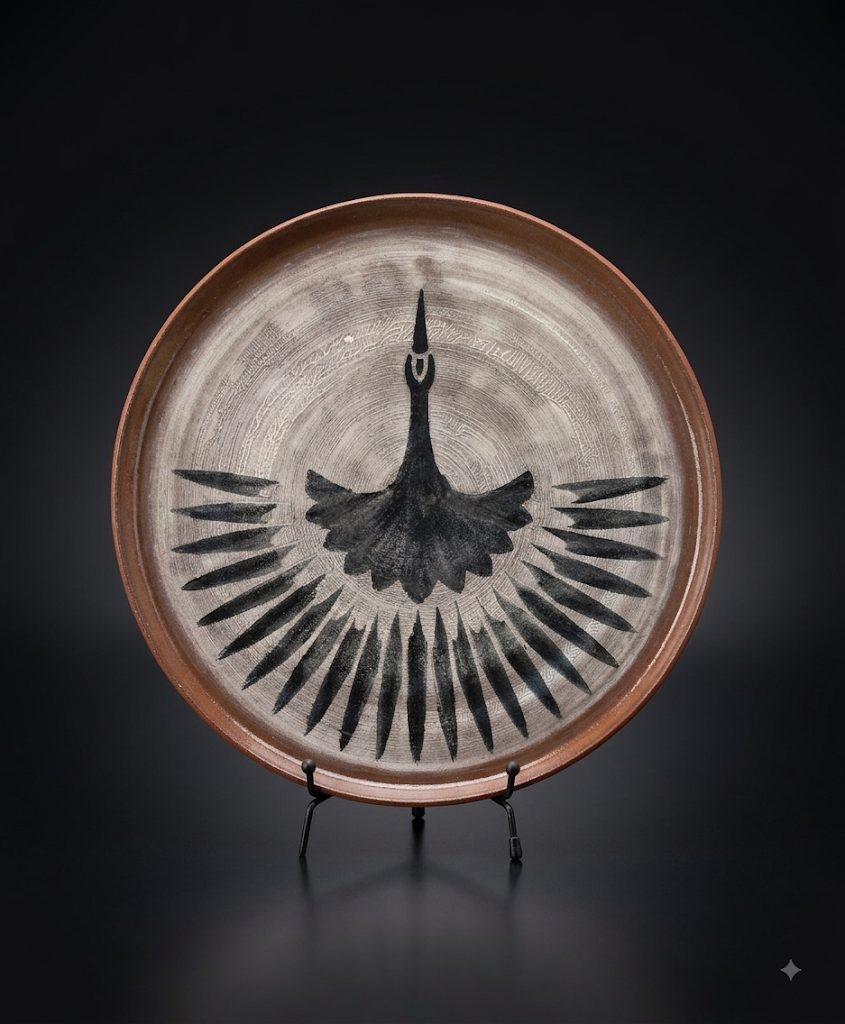 Water Bird Dinner Plate