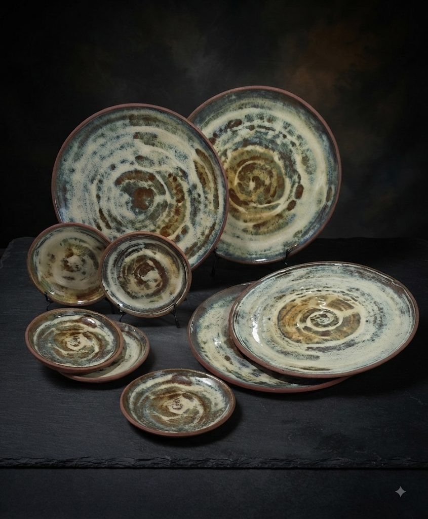 Plates set 8 pc
